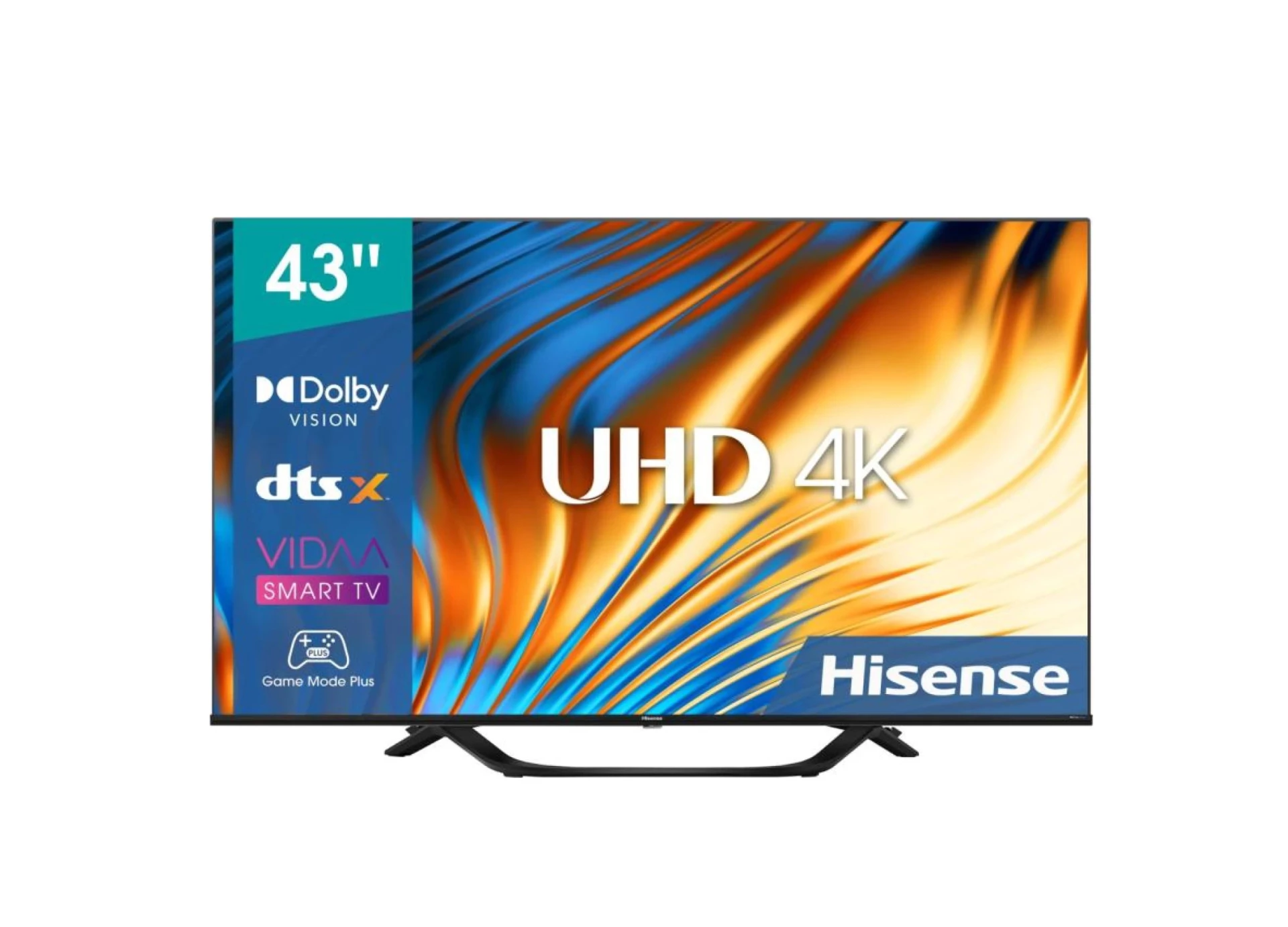 HISENSE SMART TV 43"  UHD 43A63H