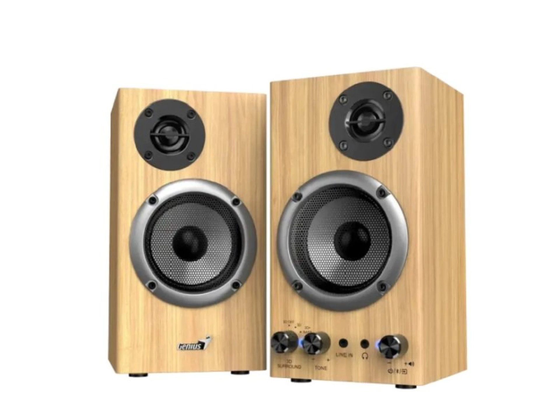 Genius P-HF520BT Pine Wood zvučnici za računar 2.0