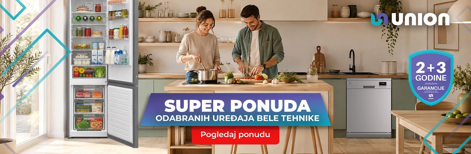 Super ponuda Union bele tehnike
