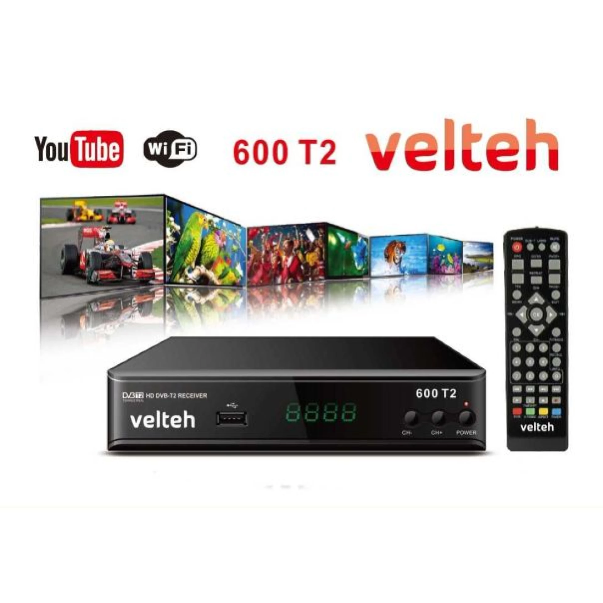DIGITALNI SET TOP BOX VELTEH 600T2 H.264