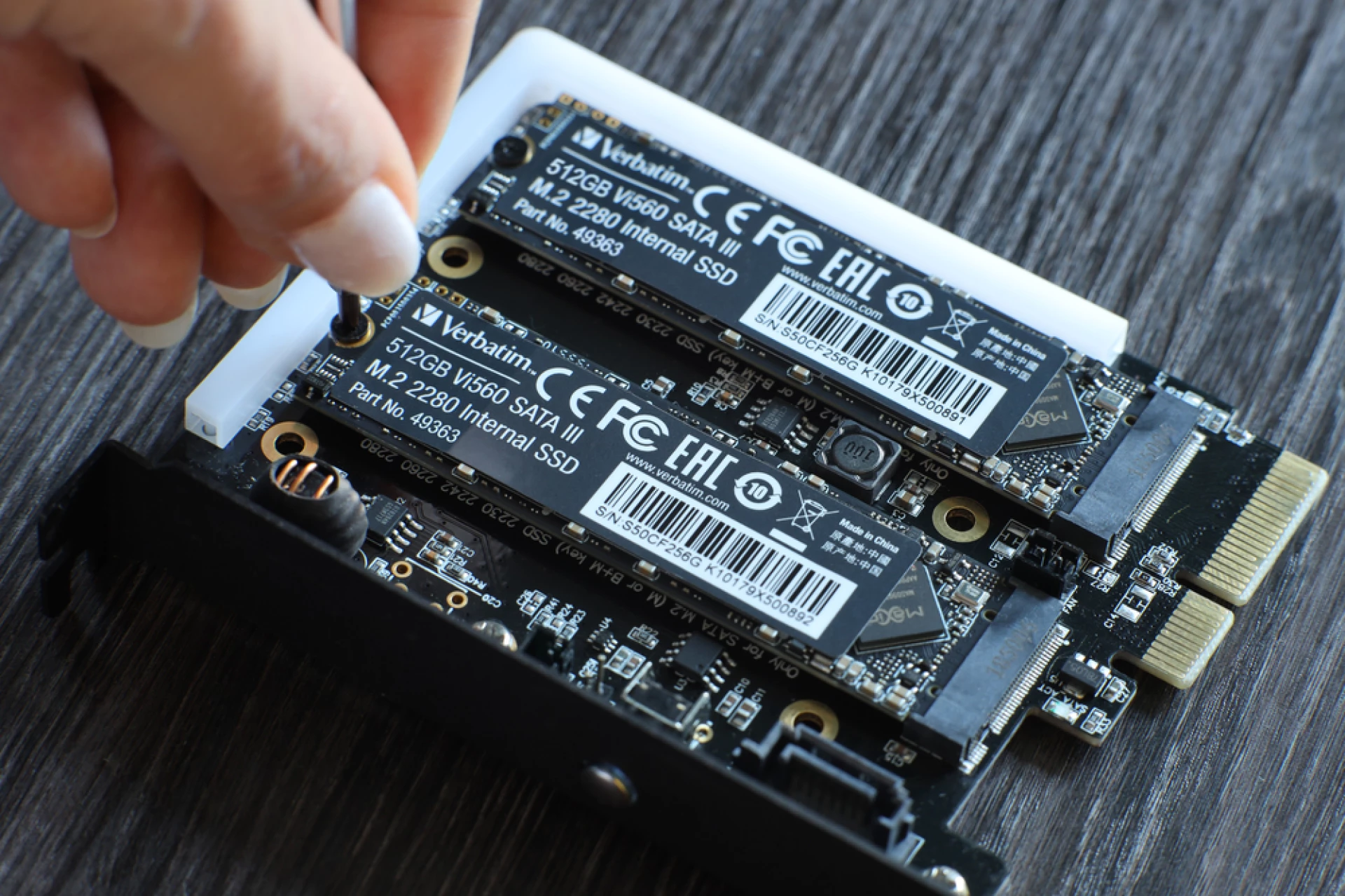 Verbatim Vi560 512GB M.2 SATA III SSD disk