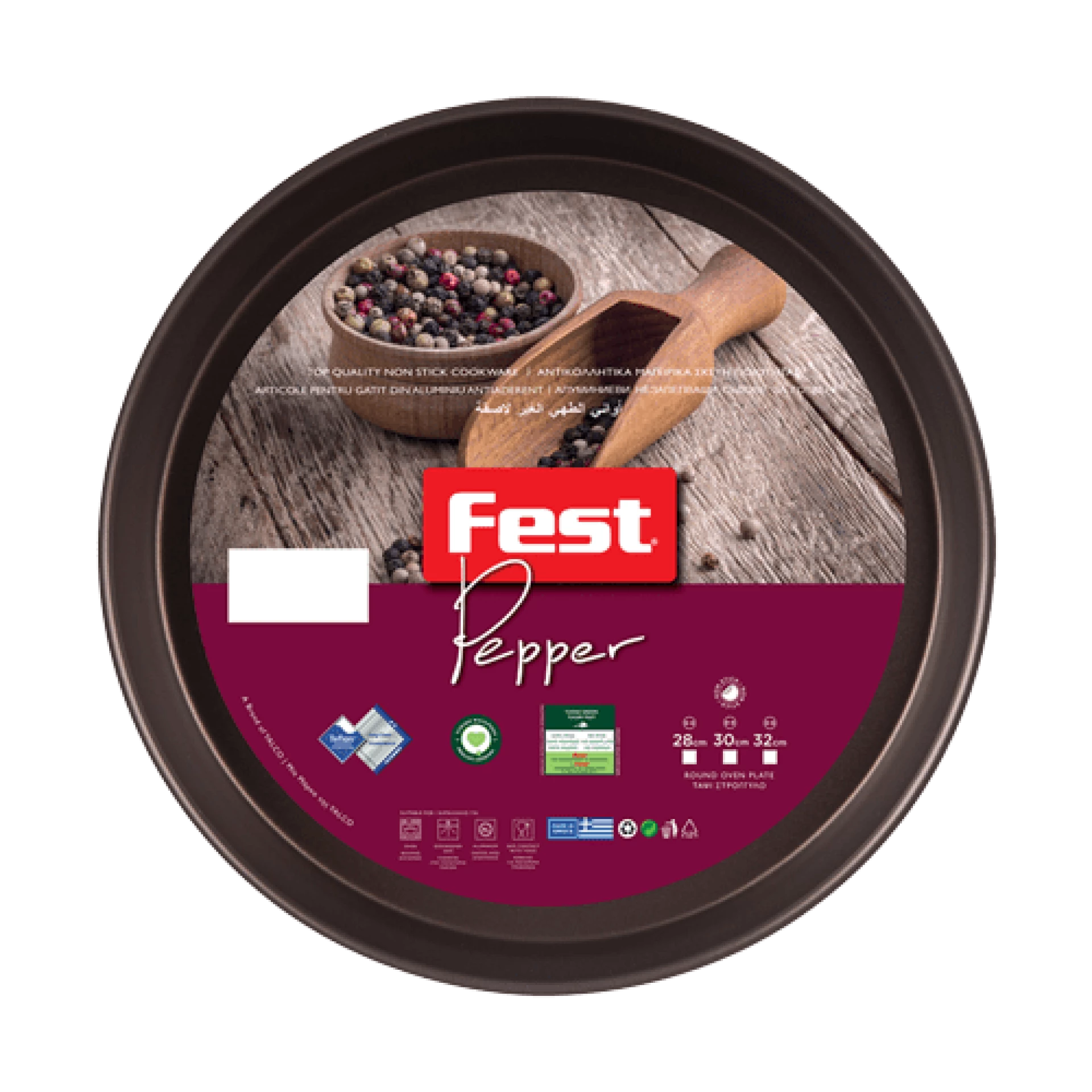 FEST OKRUGLI PLEH N28 PEPPER 0061380