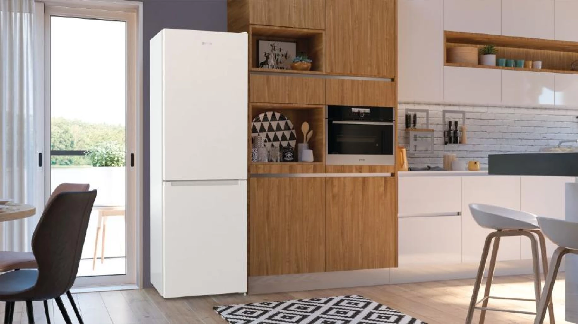 Gorenje Kombinovani frižider NRK619EEW4