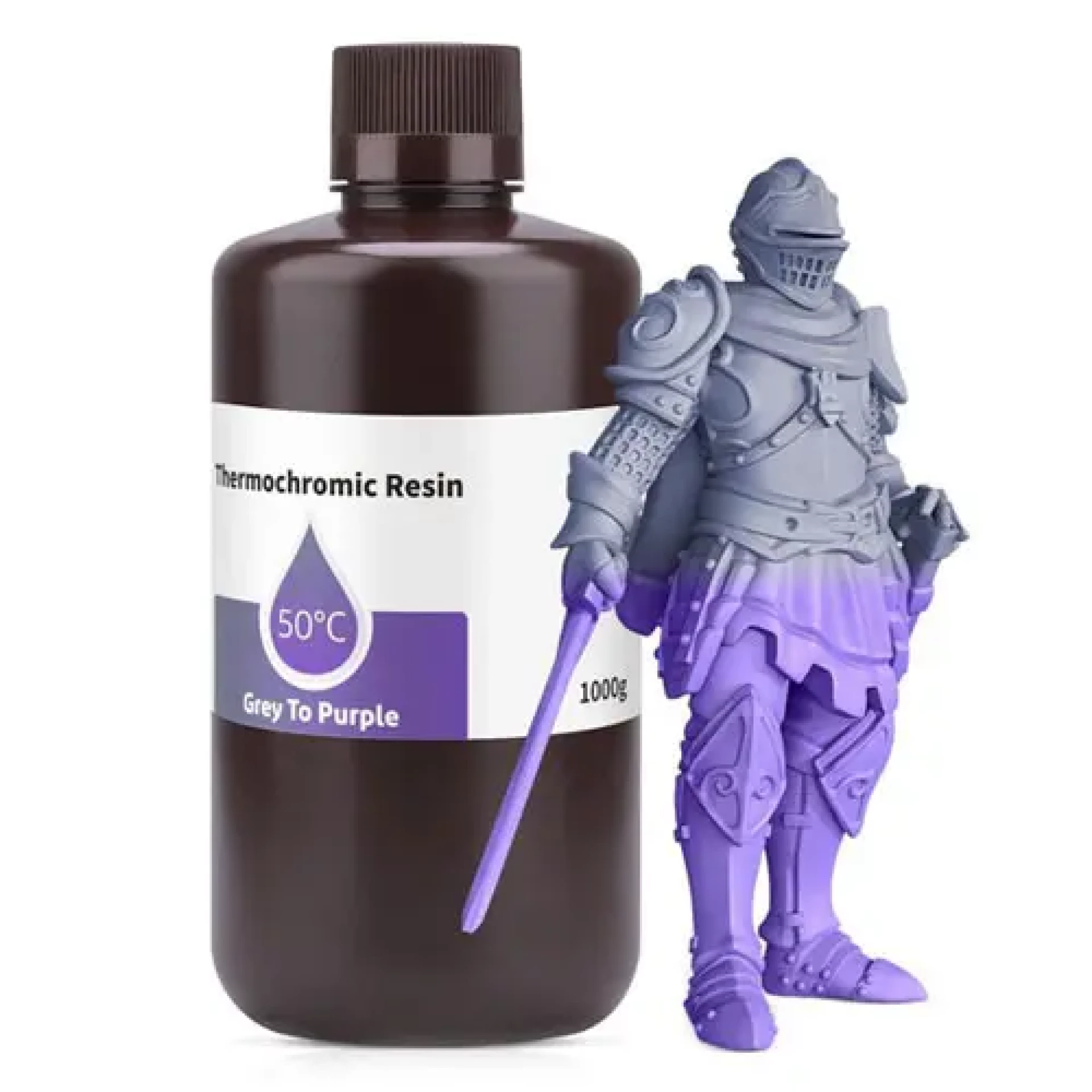 Elegoo Thermochromic sivo ljubičasta smola za 3D štampač 1kg