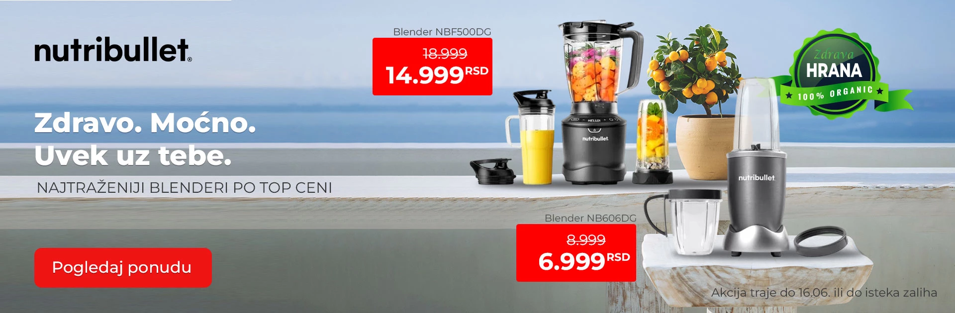 Akcijska ponuda Nutribullet blendera