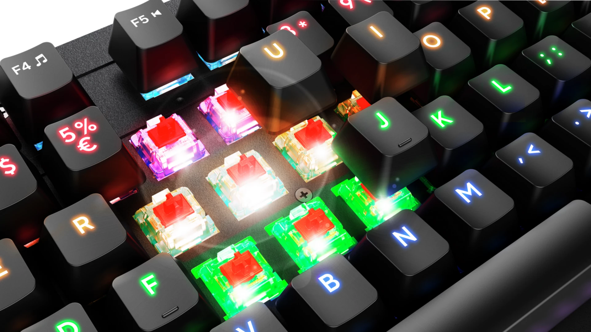 Trsut Gejmerska mehanička tastatura GXT 863 Mazz