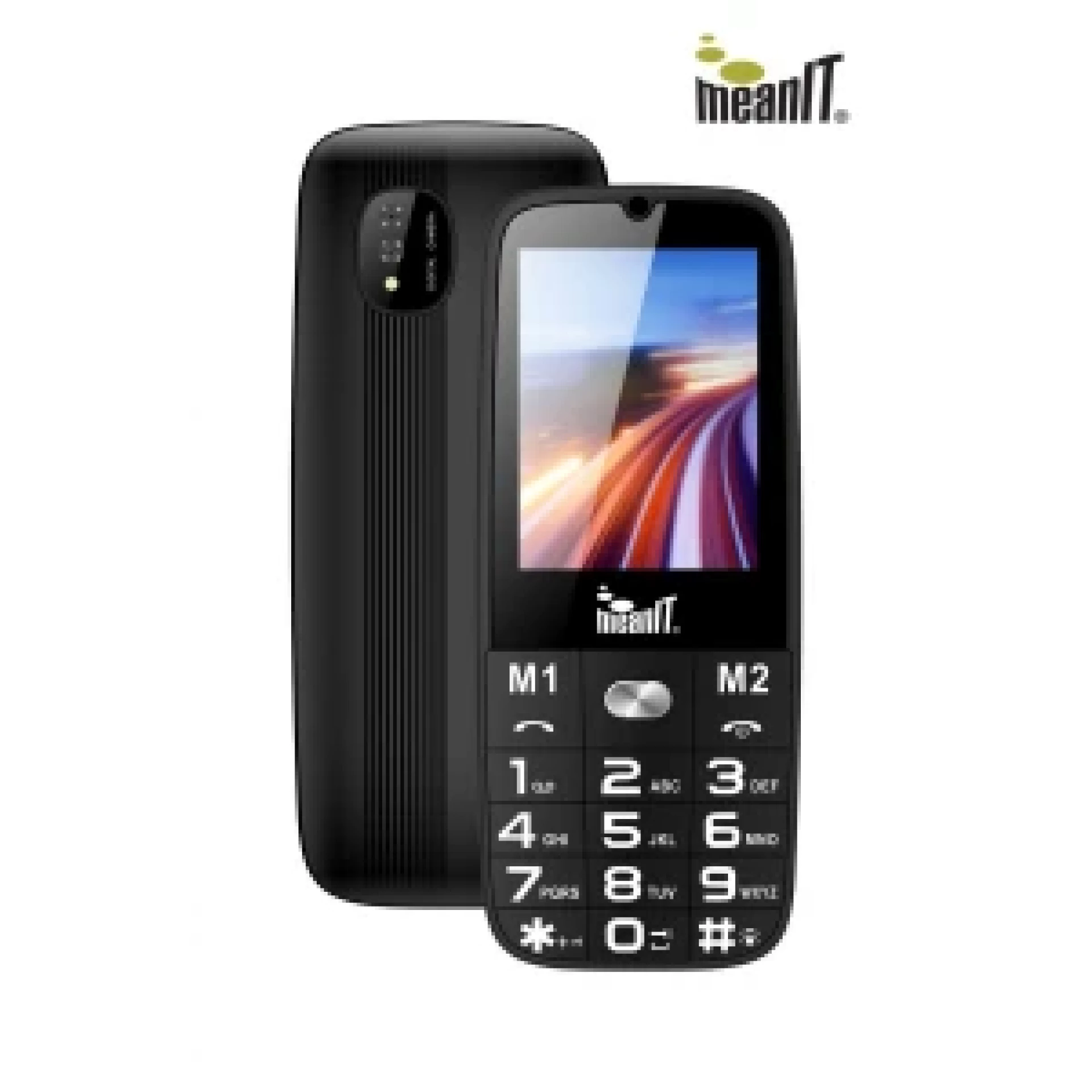 Meanit Senior 15 crni mobilni 2.4" DualSIm