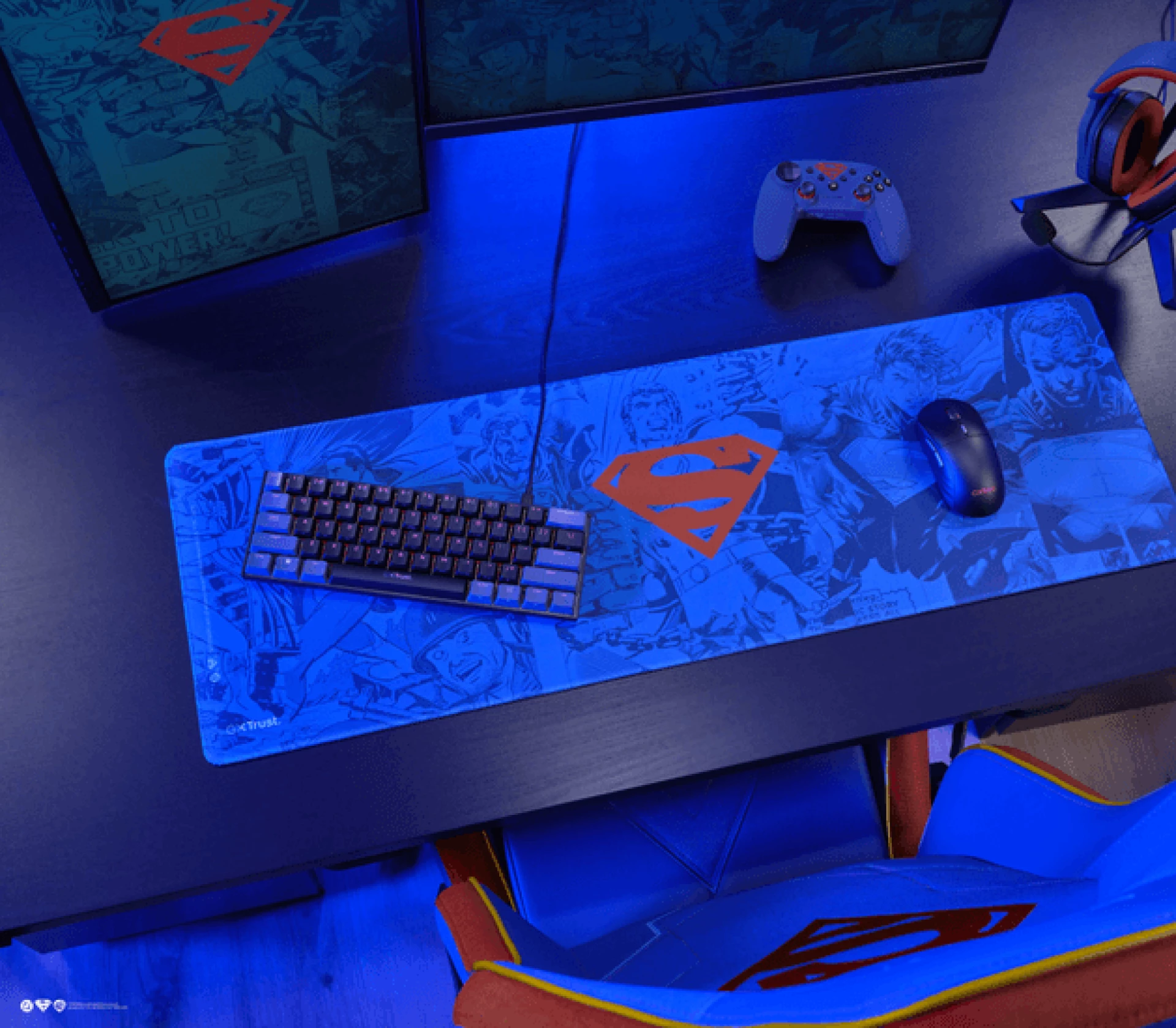 Trust Superman podloga za miša GXT759SM XXL