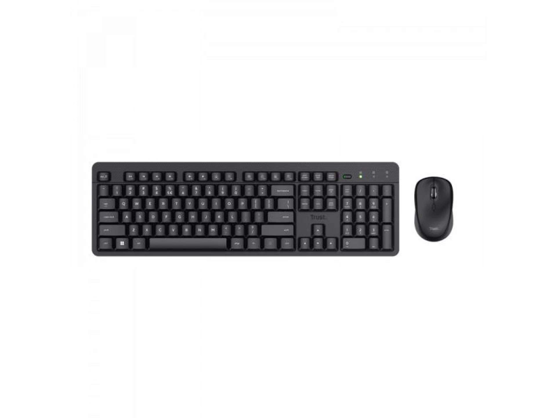 Trust ODY II Silent 2u1 bežični beli komplet tastatura i miš YU