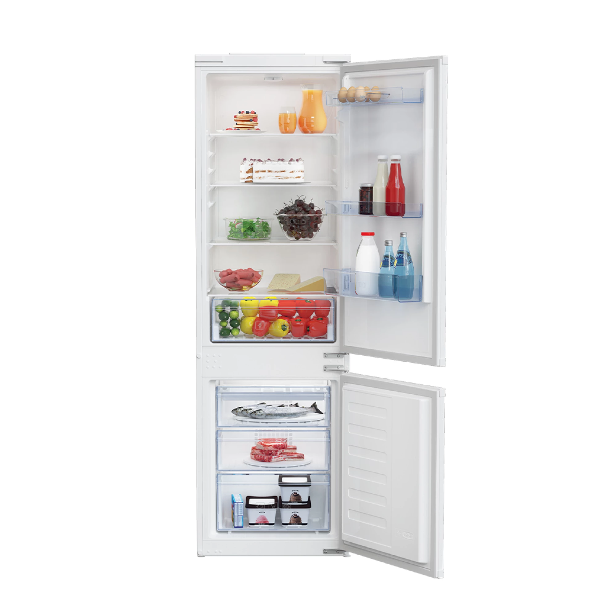 Beko Ugradni kombinovani frižider BCSA285K4SN ProSmart inverter 