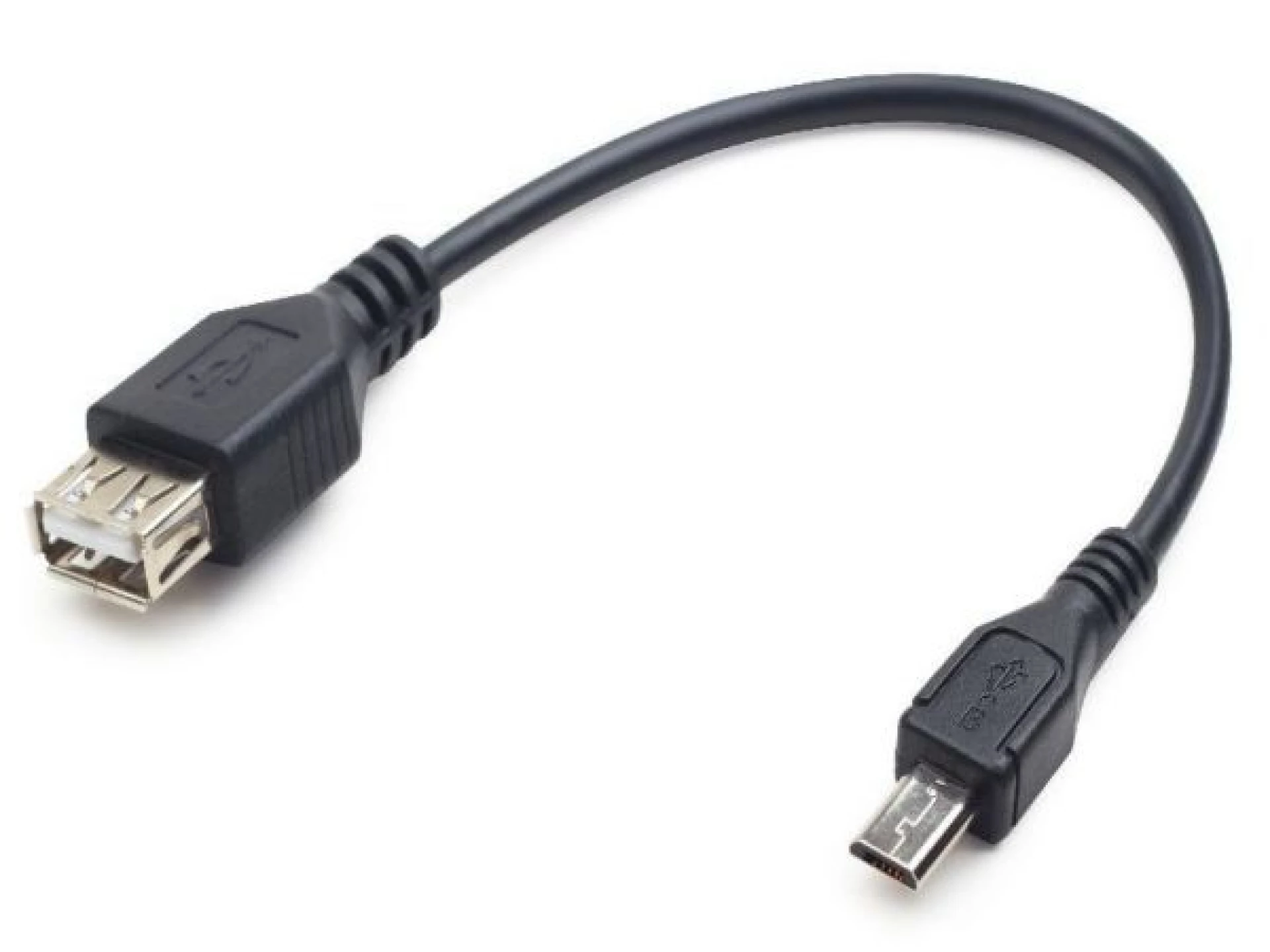 GEMBRID USB A/F-B/M Micro USB kabel A-OTG-AFMB-03 0,15m