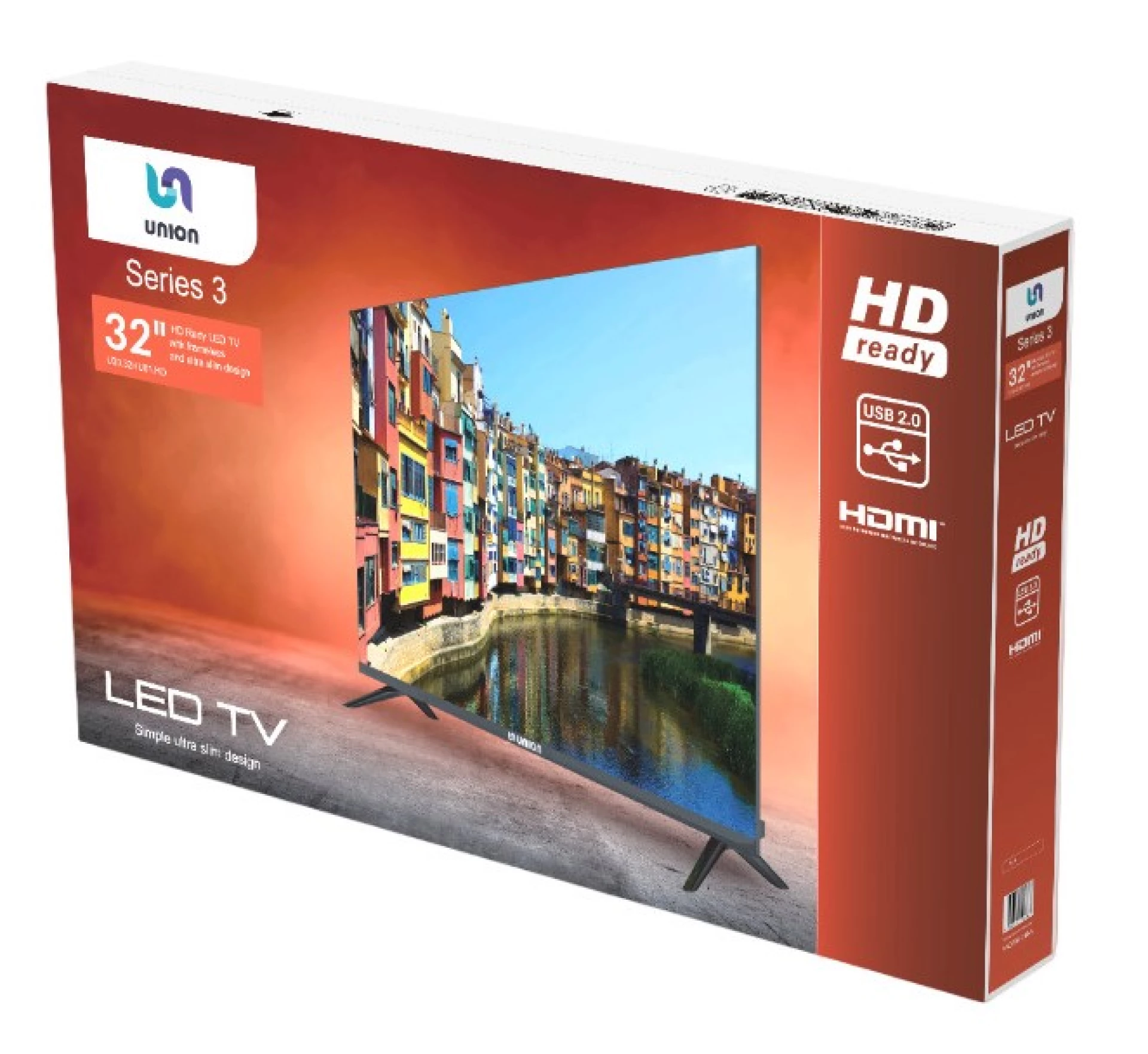 Union 32HU01 LED TV 32'' HD Ready