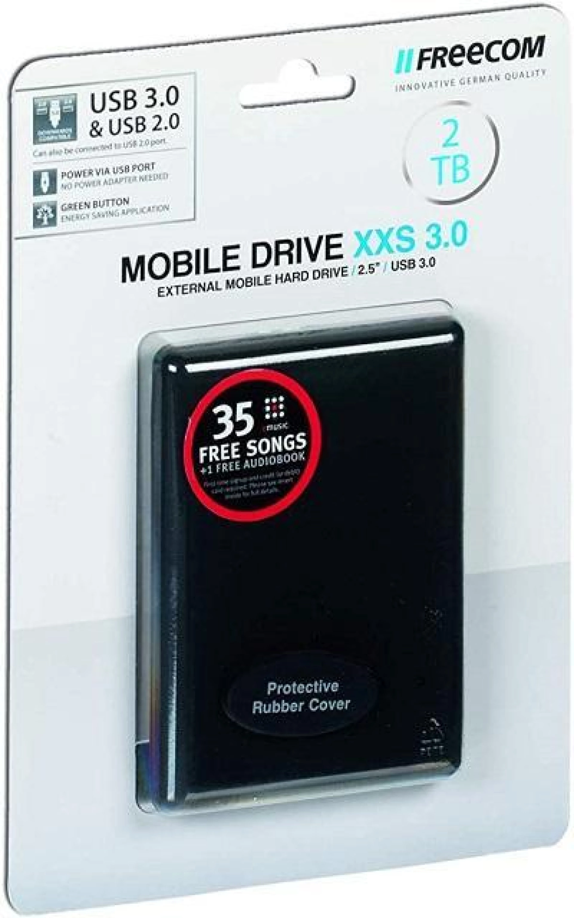 FREECOM EKSTERNI HARD DISK 2TB XXS MOBILE DRI