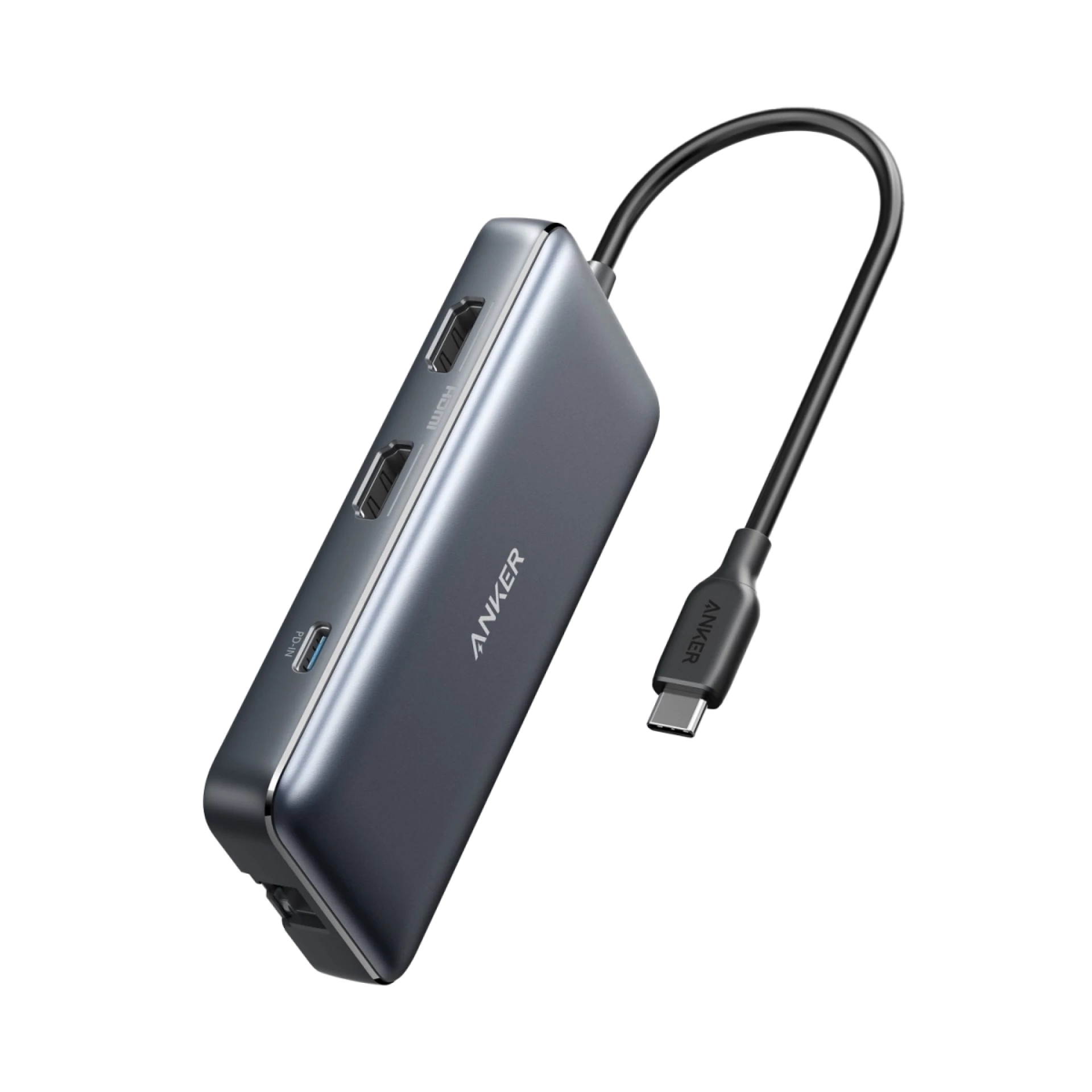 Anker Hub 8-u-1 USB-C PowerExpand Siva