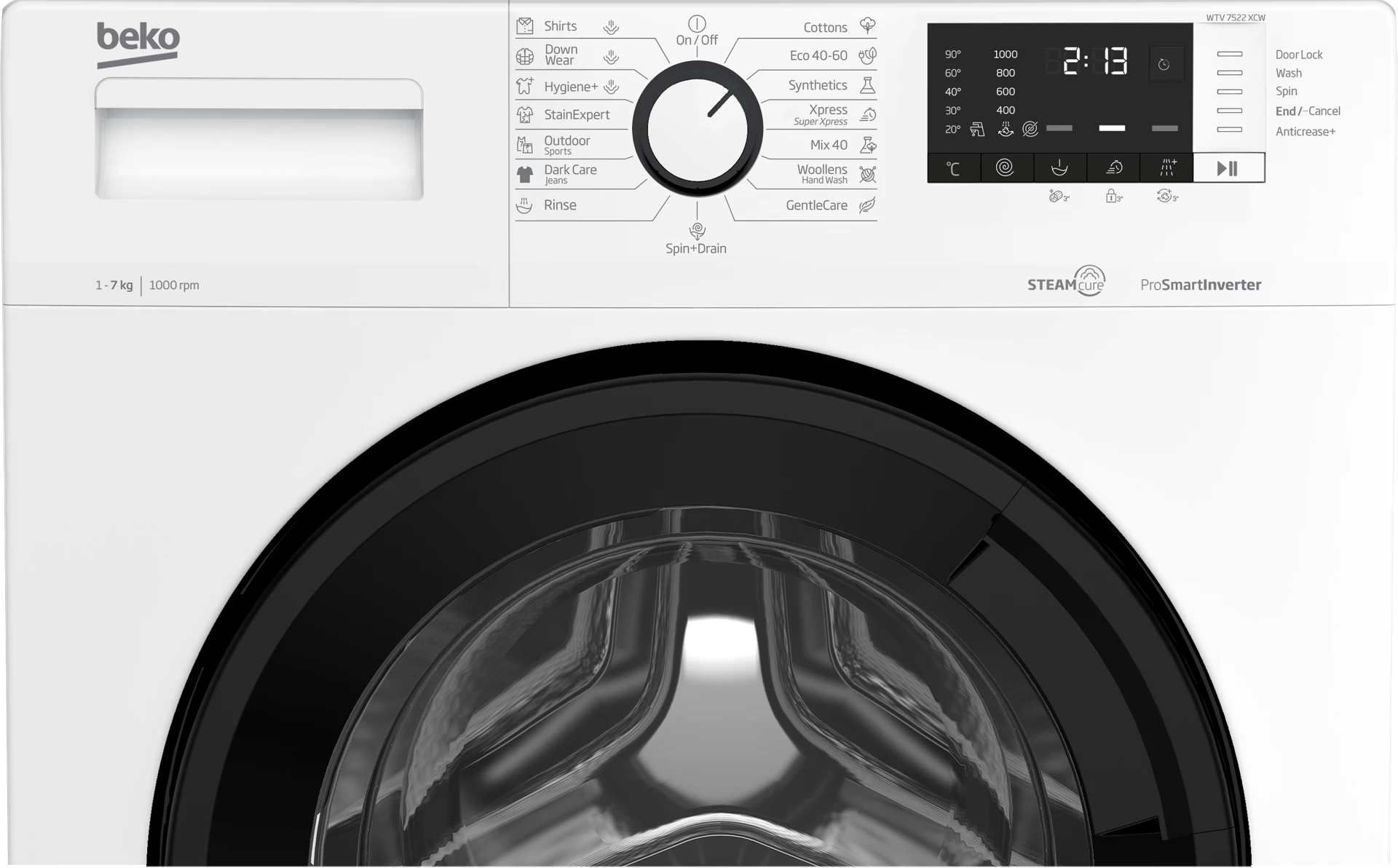 Beko  Mašina za pranje veša WTV7522XCW