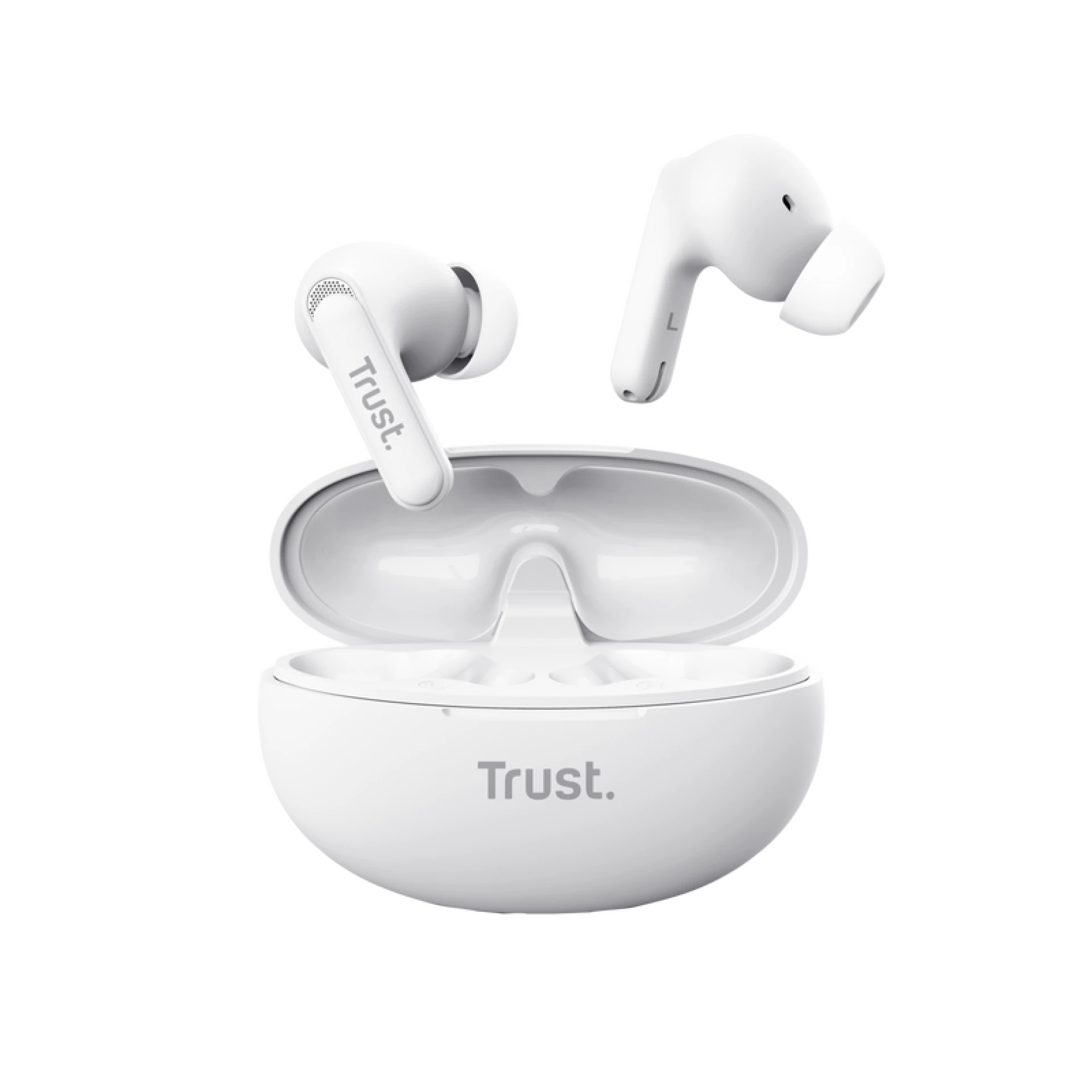 Trust YAVI bele bluetooth slušalice