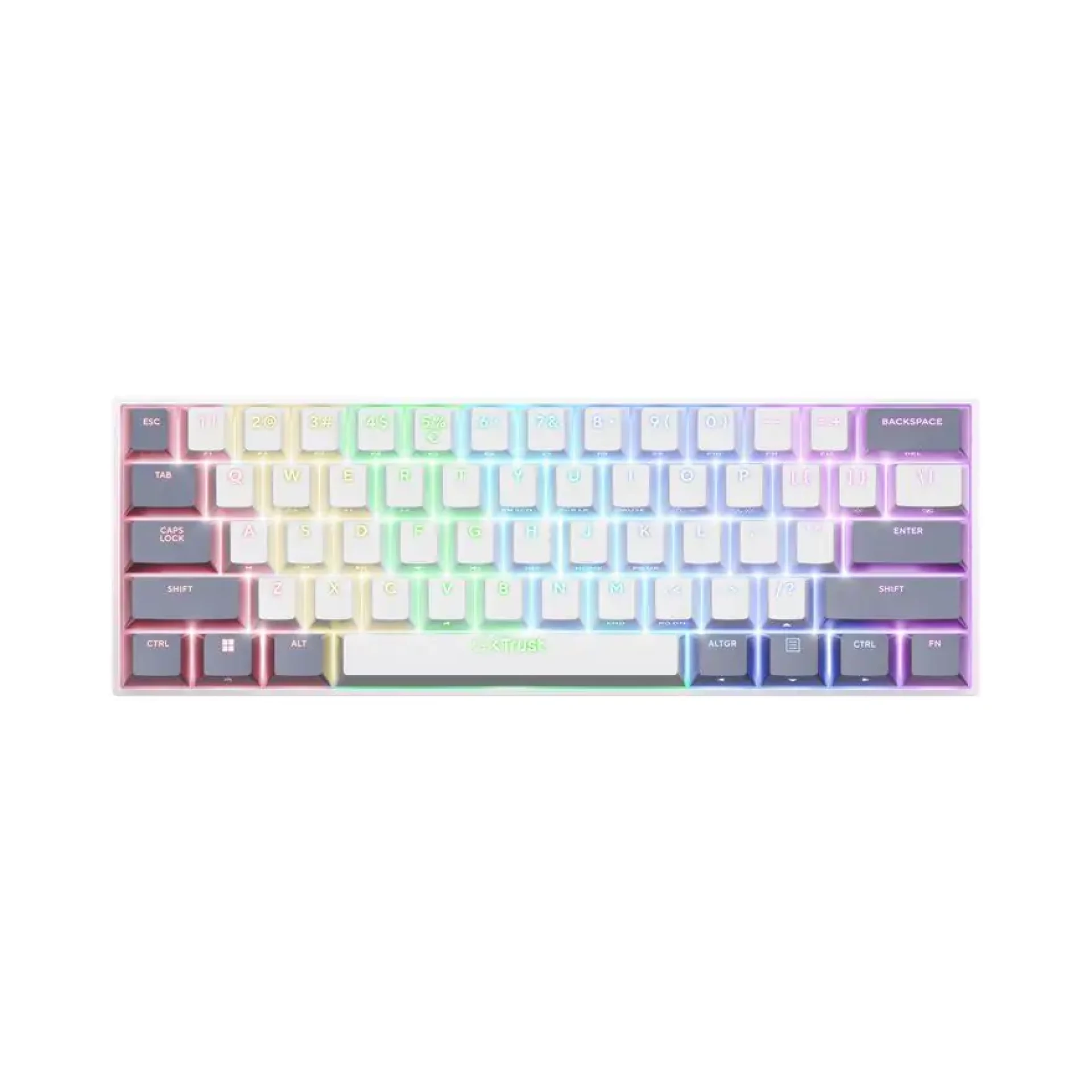 Trust GXT873 Acira bežična bela tastatura