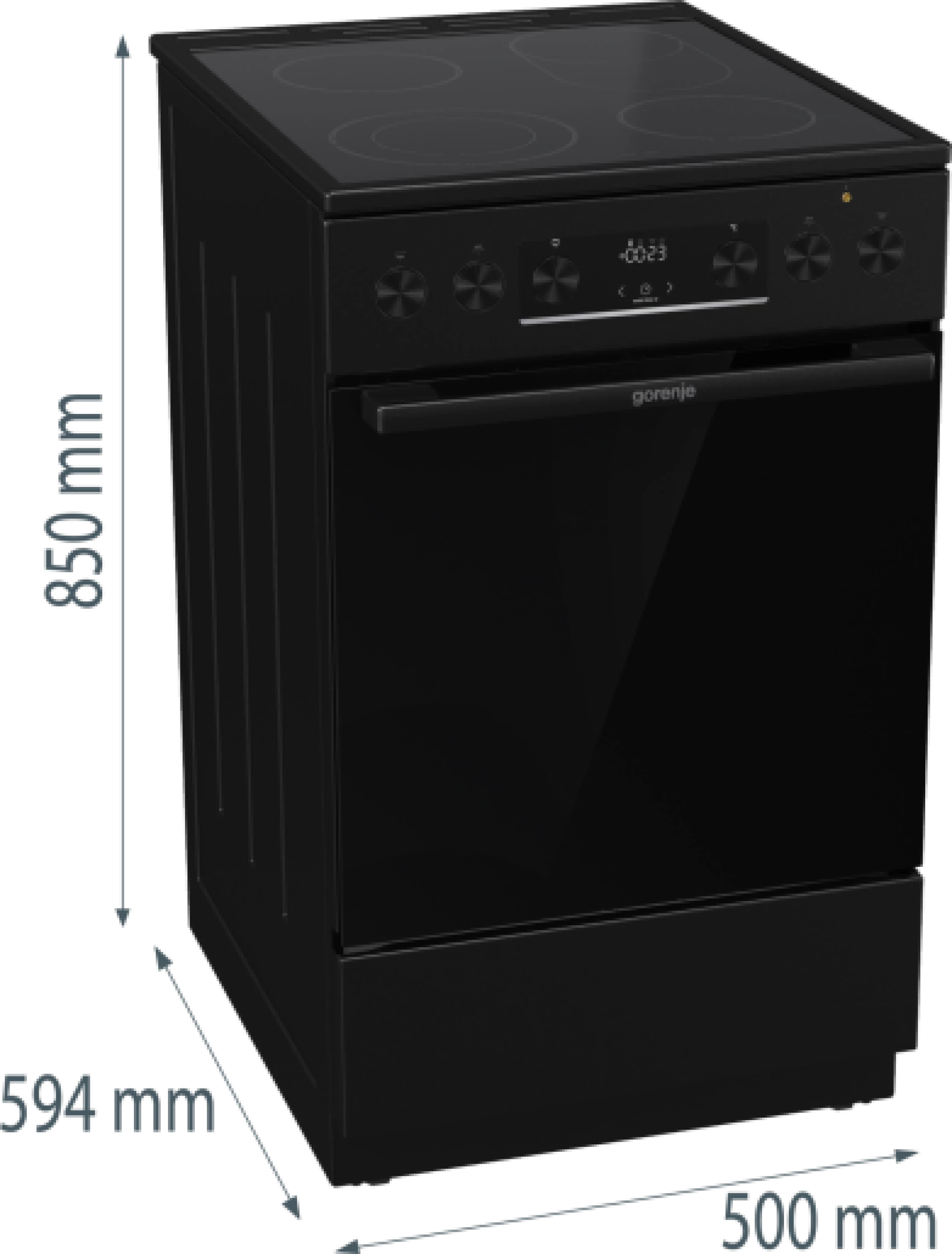 Gorenje Električni šporet GEC5C70BPA