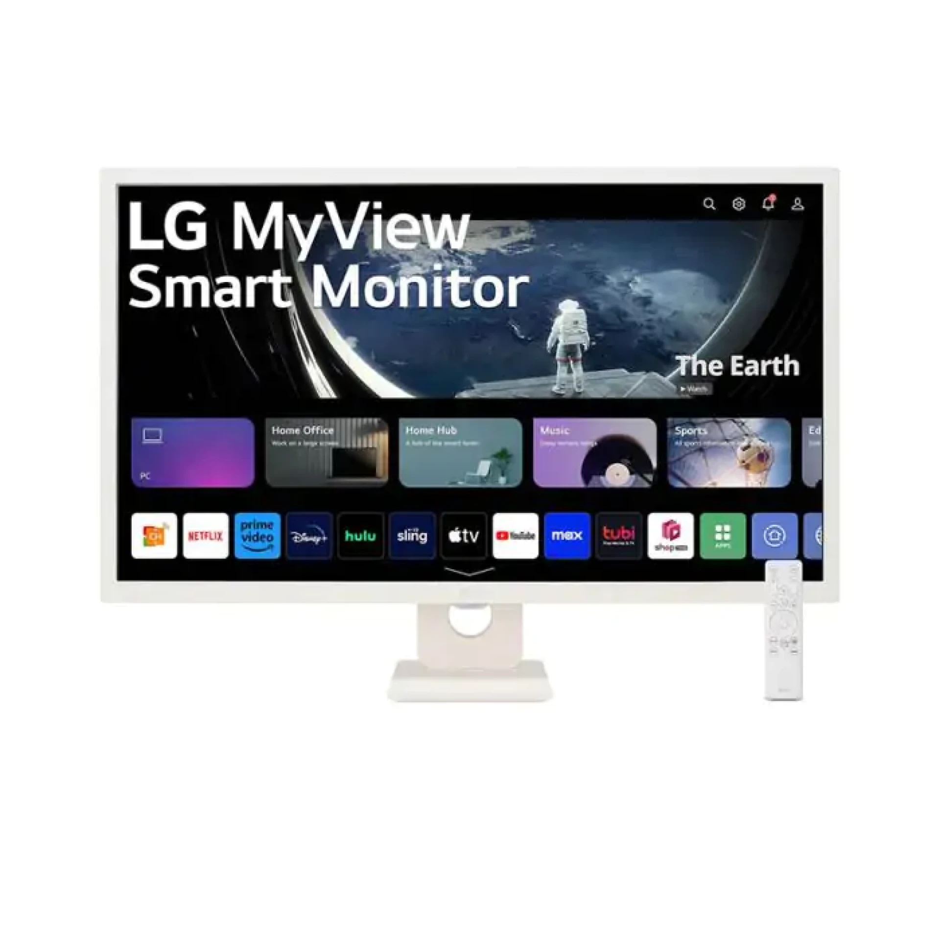 LG 32SR50F-W IPS smart monitor 31.5"