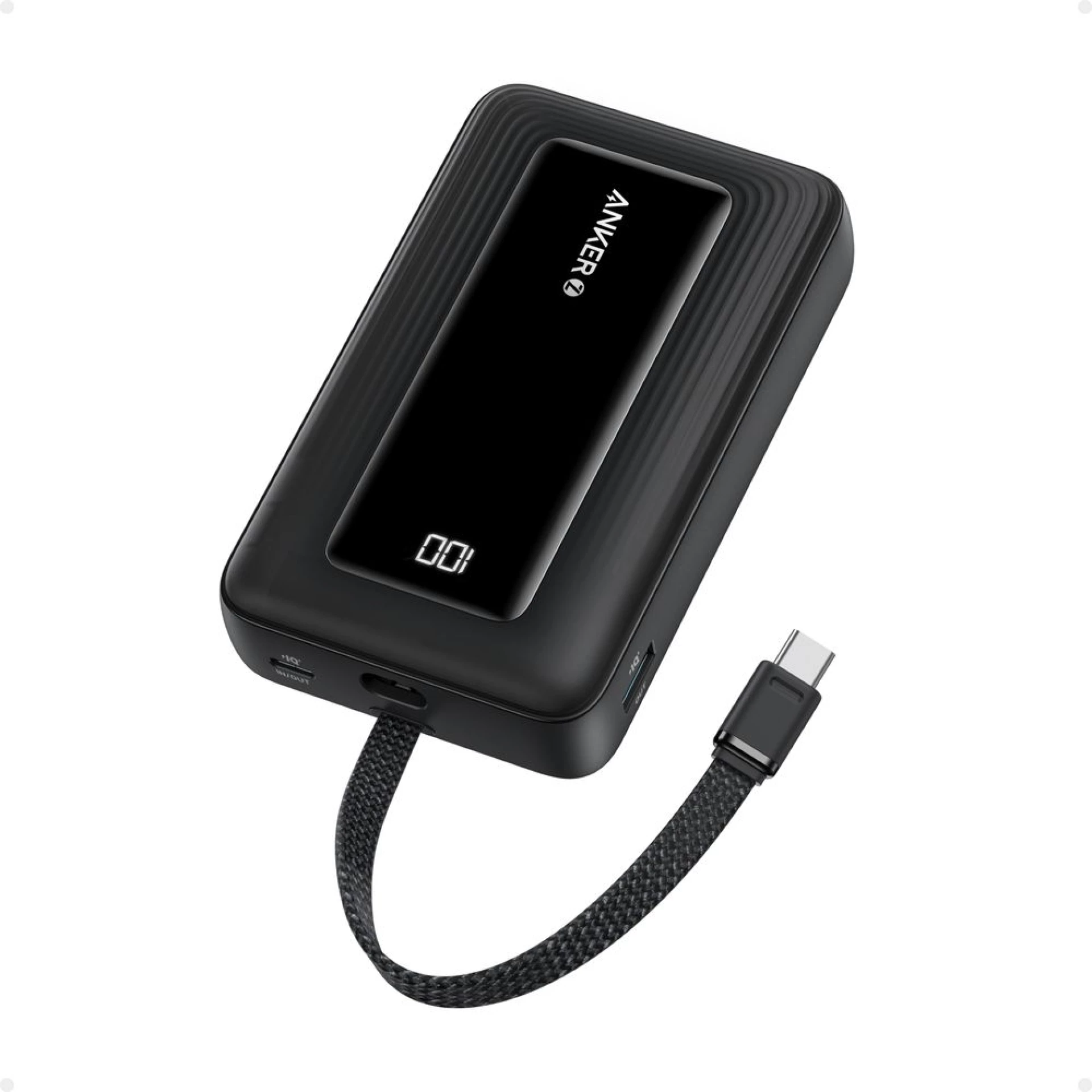 Anker Power Bank Zolo 20.000 mAh 30W Built-In USB-C Crna