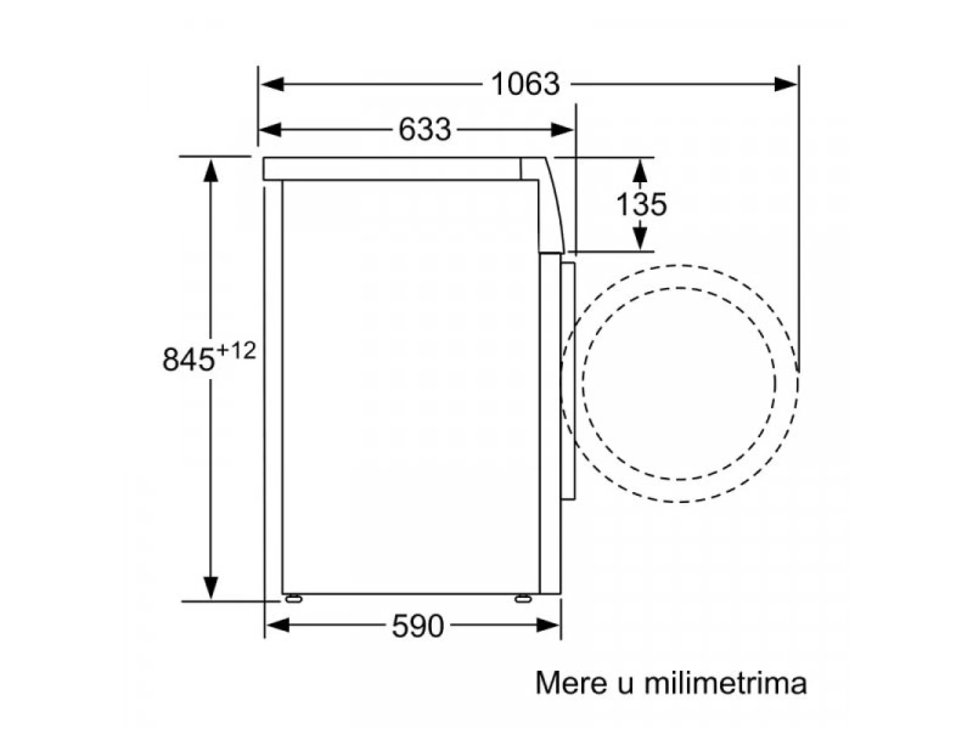 Bosch WAN28060BY Mašina za pranje veša 8kg