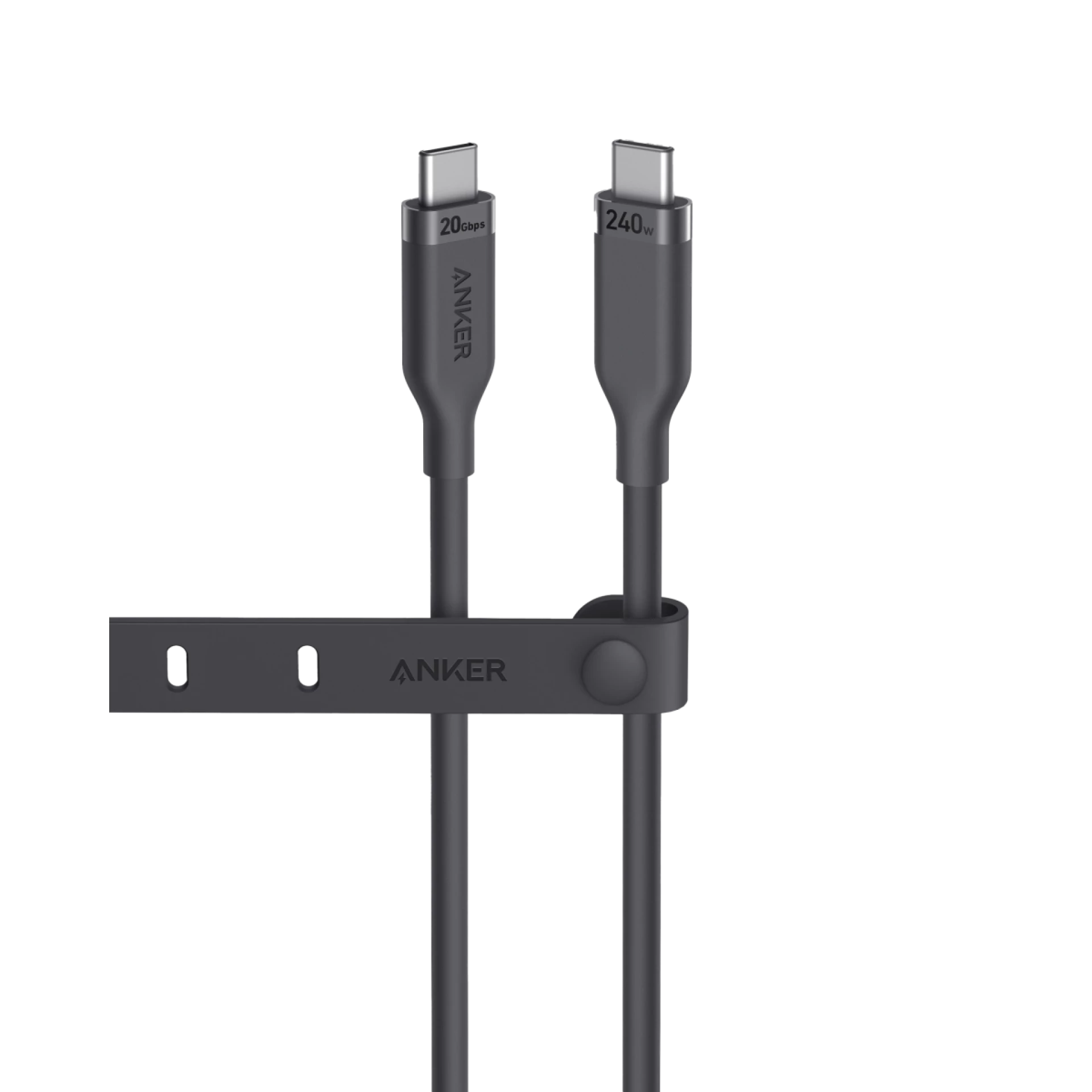 Anker Kabl USB-C na USB-C 0.9m 240W 20Gbps Bio-Based Crni