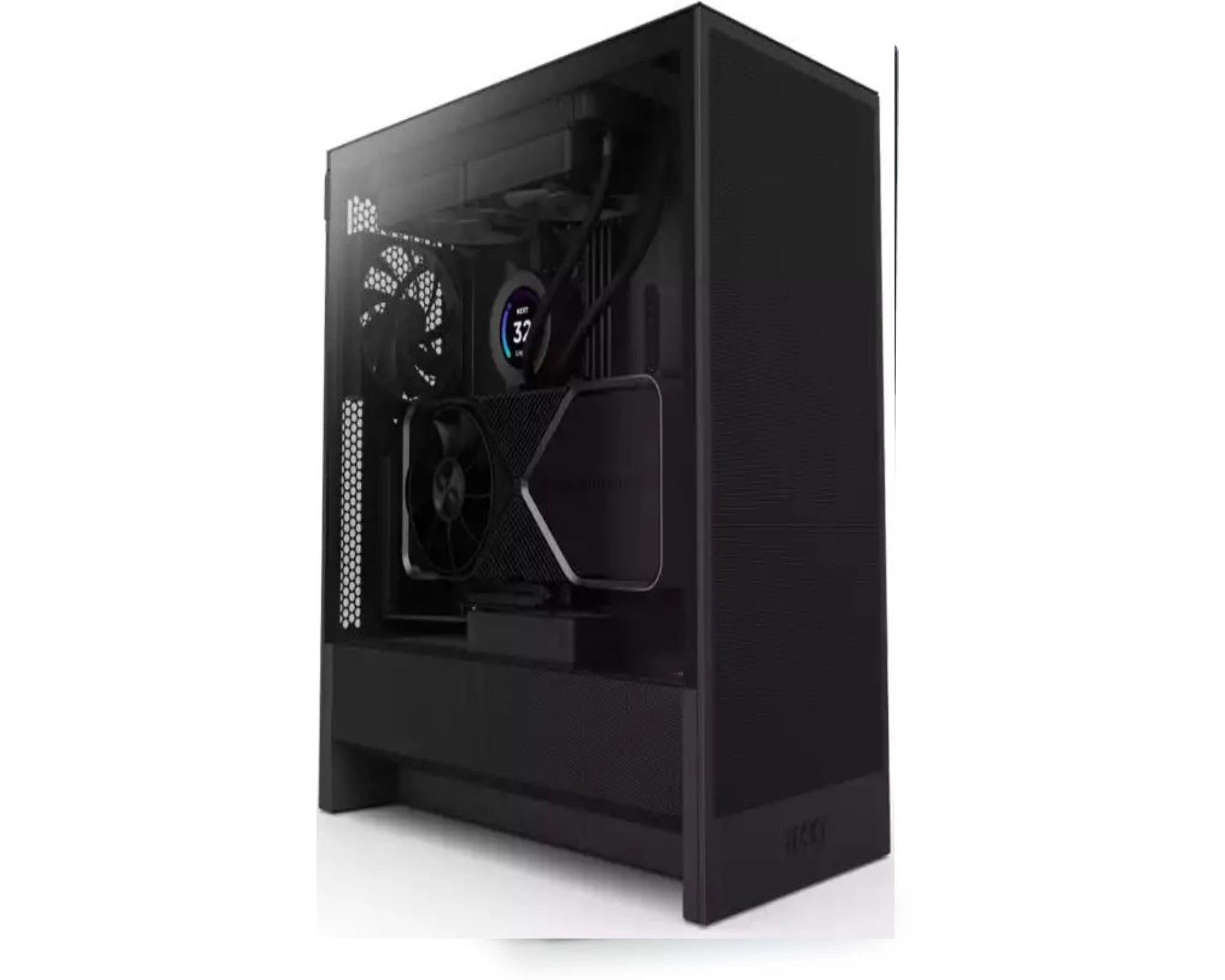 NZXT H9 Flow gejmersko kućište crno