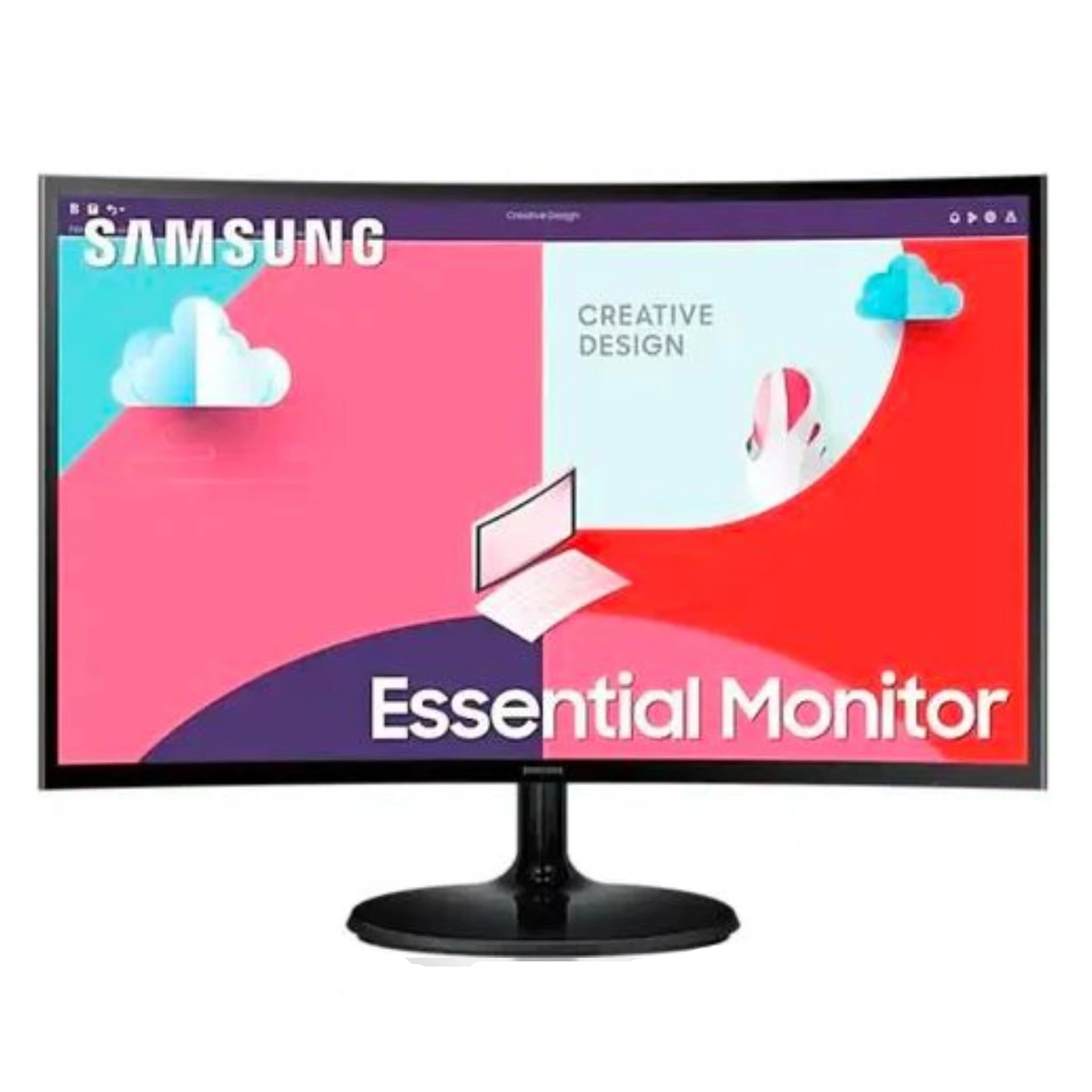 Samsung Zakrivljeni monitor LS24C360EAUXEN VA 24"