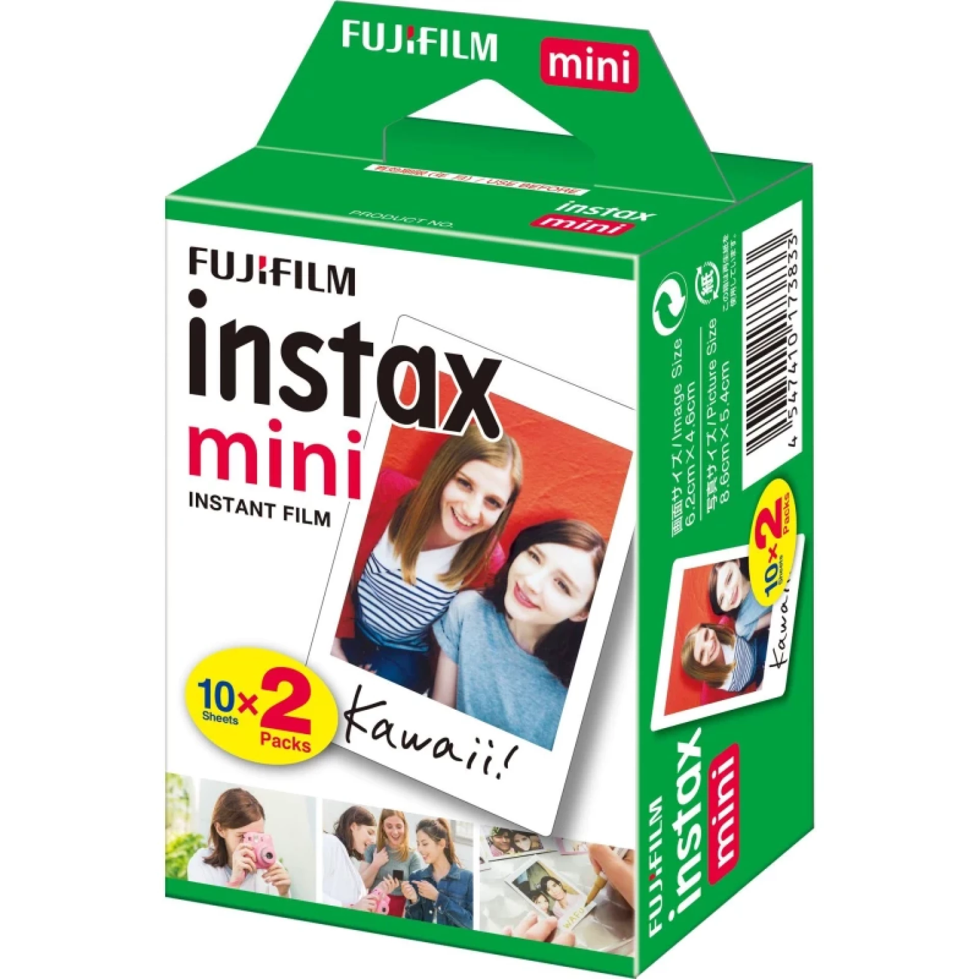 FUJI INSTAX MINI GLOSSY FILM 10x2 (ZA MINI 9,11,12)