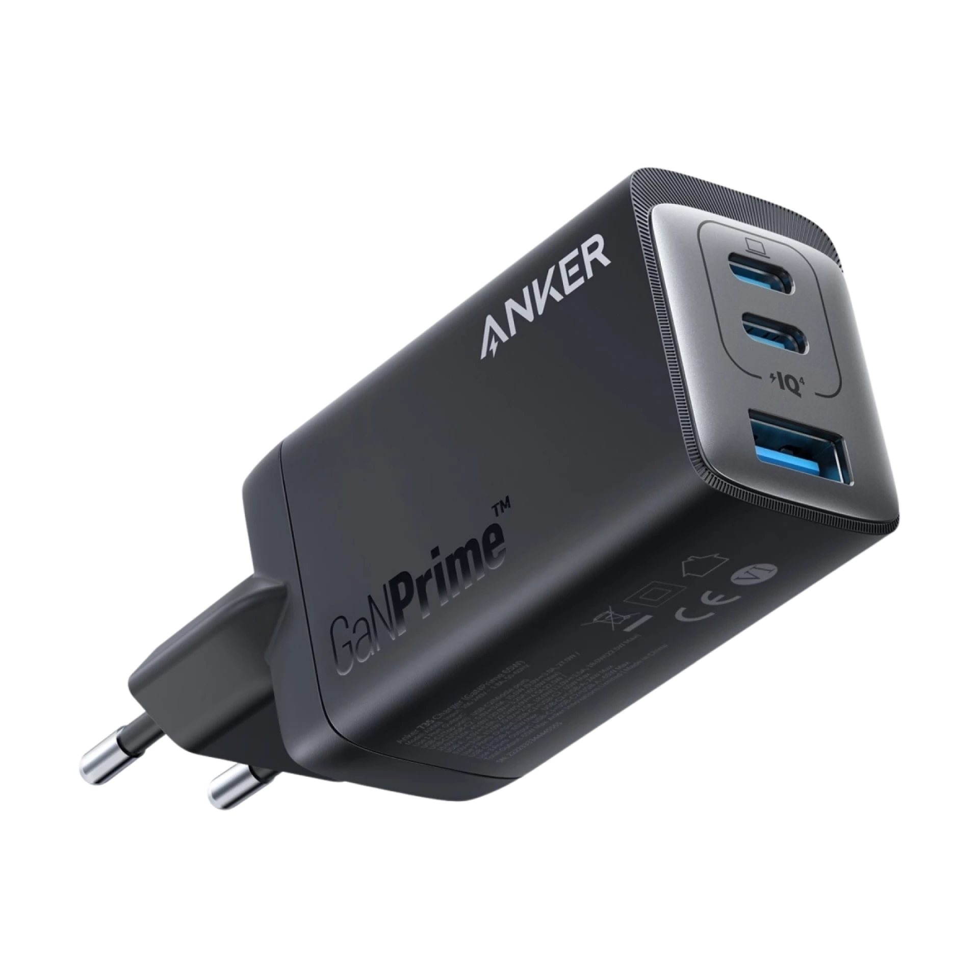 Anker Punjač 65W 735 GaNPrime 3 Ports Crna