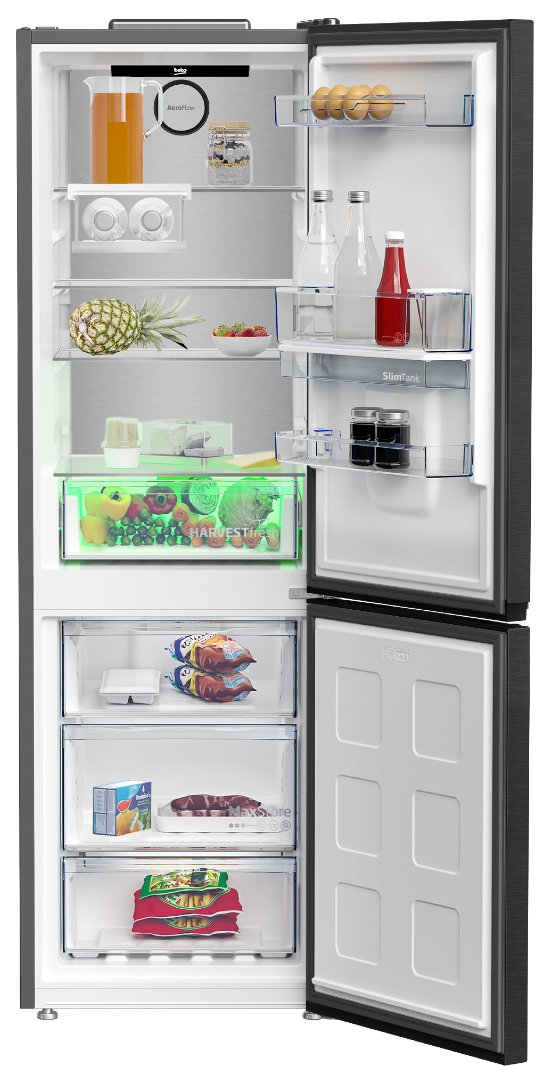 Beko Kombinovani frižider B5RCNA365HDXBR ProSmart