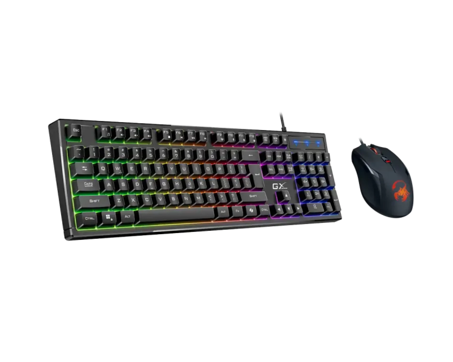 Genius Scorpion KM-GX6 RGB 2u1 gejmerska tastatura YU