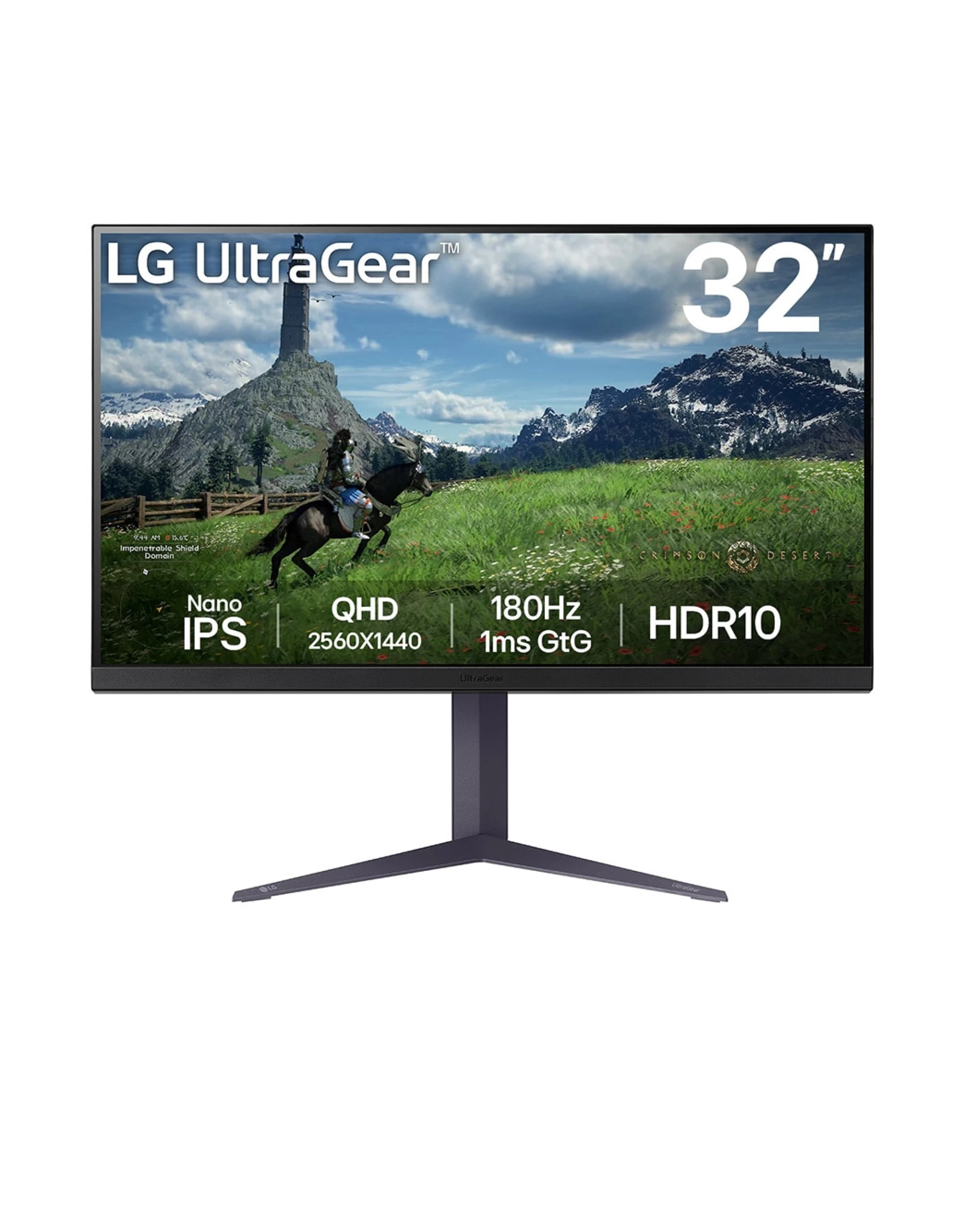LG gaming monitor UltraGear 32GS85Q-B 32" IPS