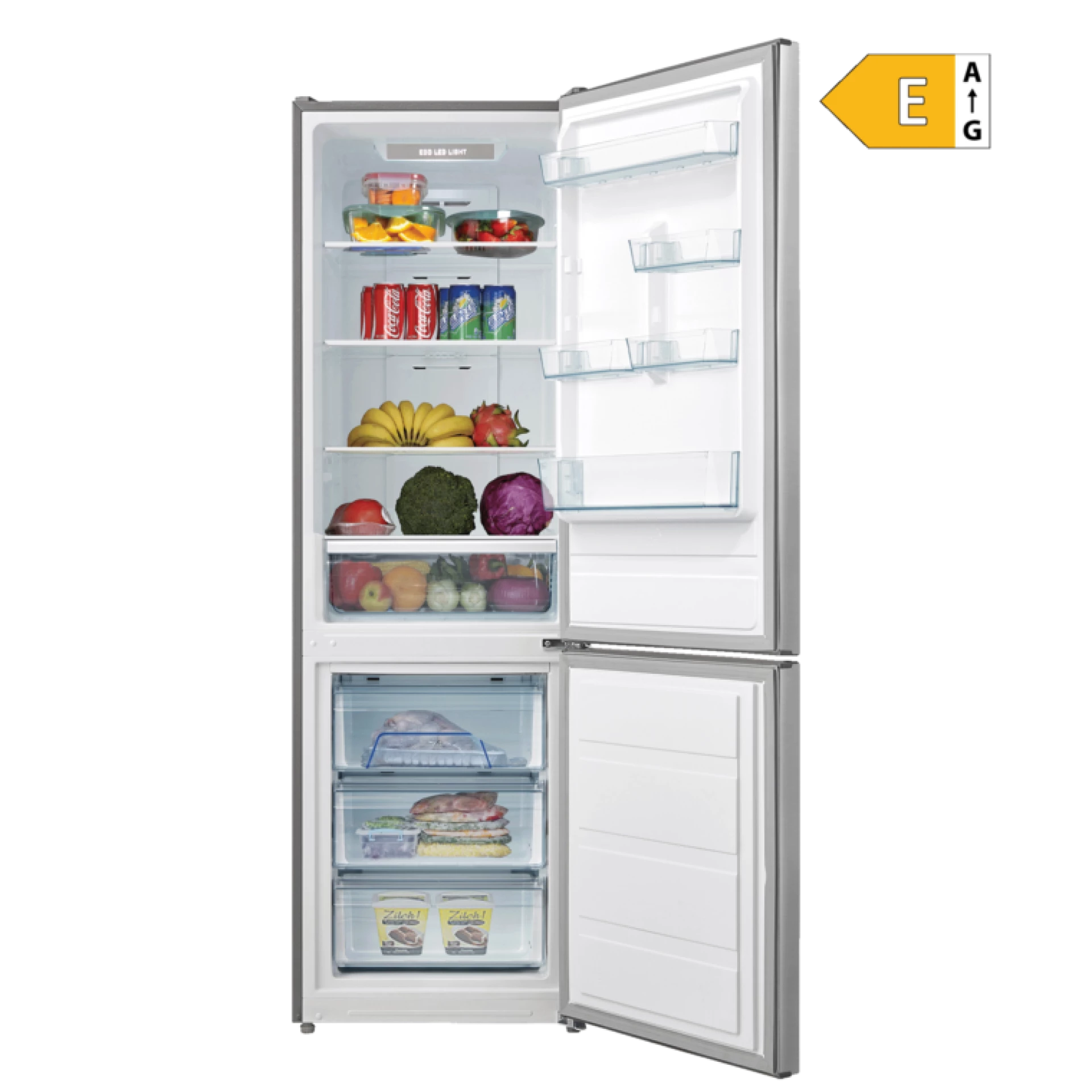 Vivax Home Kombinovani frižider CF-310EDNF X