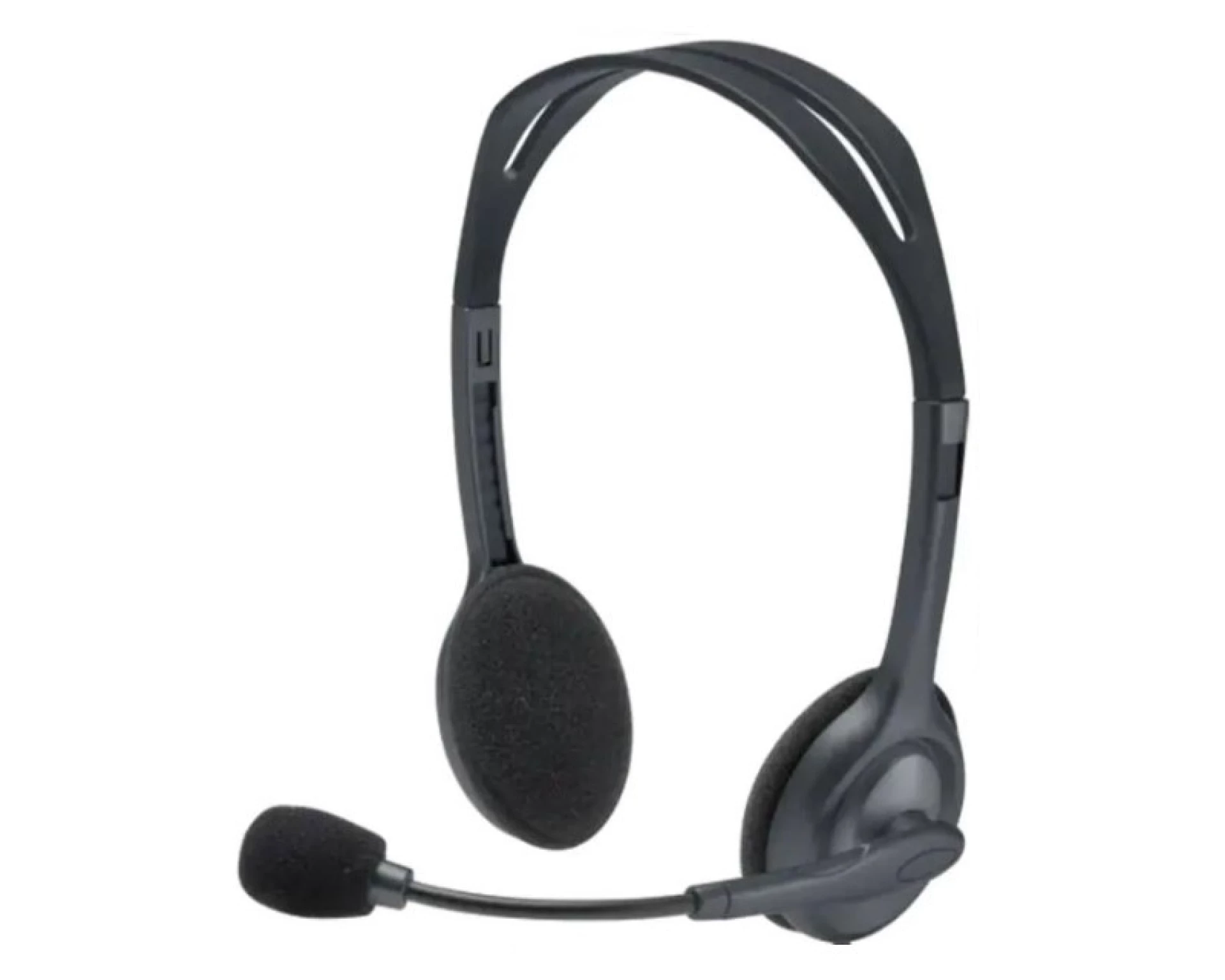 Logitech H111 Stereo crne slušalice sa mikrofonom