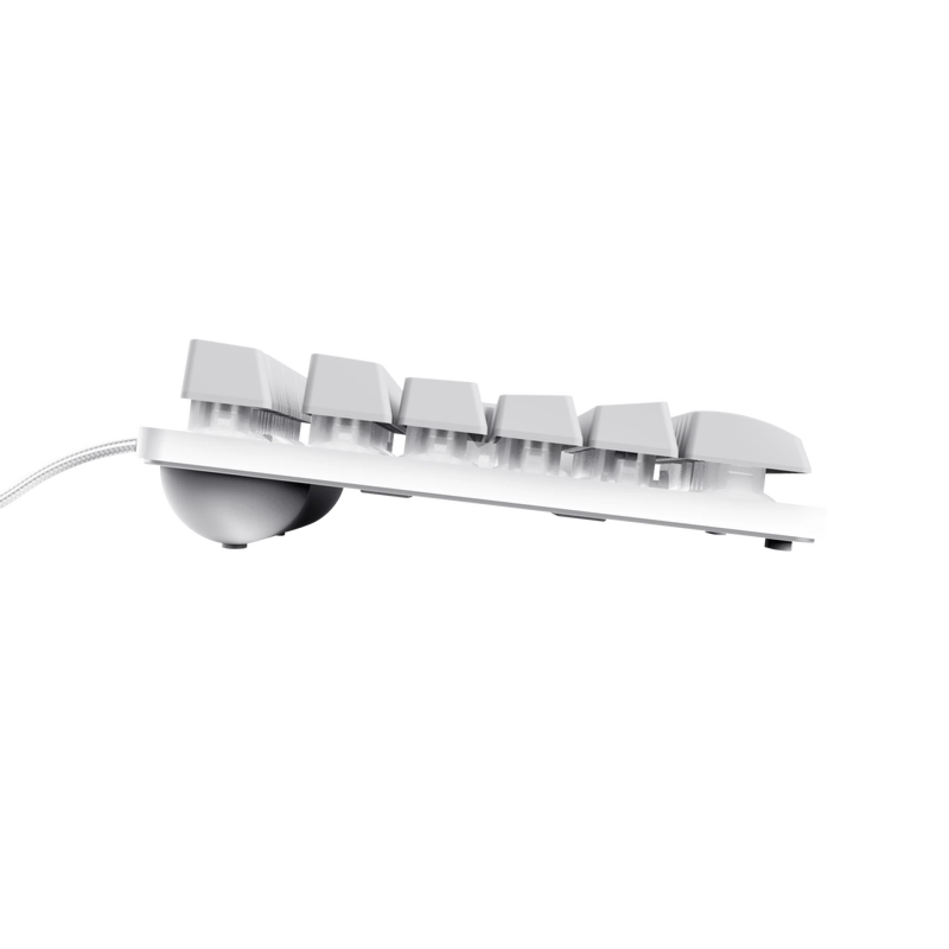 TRUST GXT833W THADO GEJMERSKA TASTATURA TKL (24737) BELA