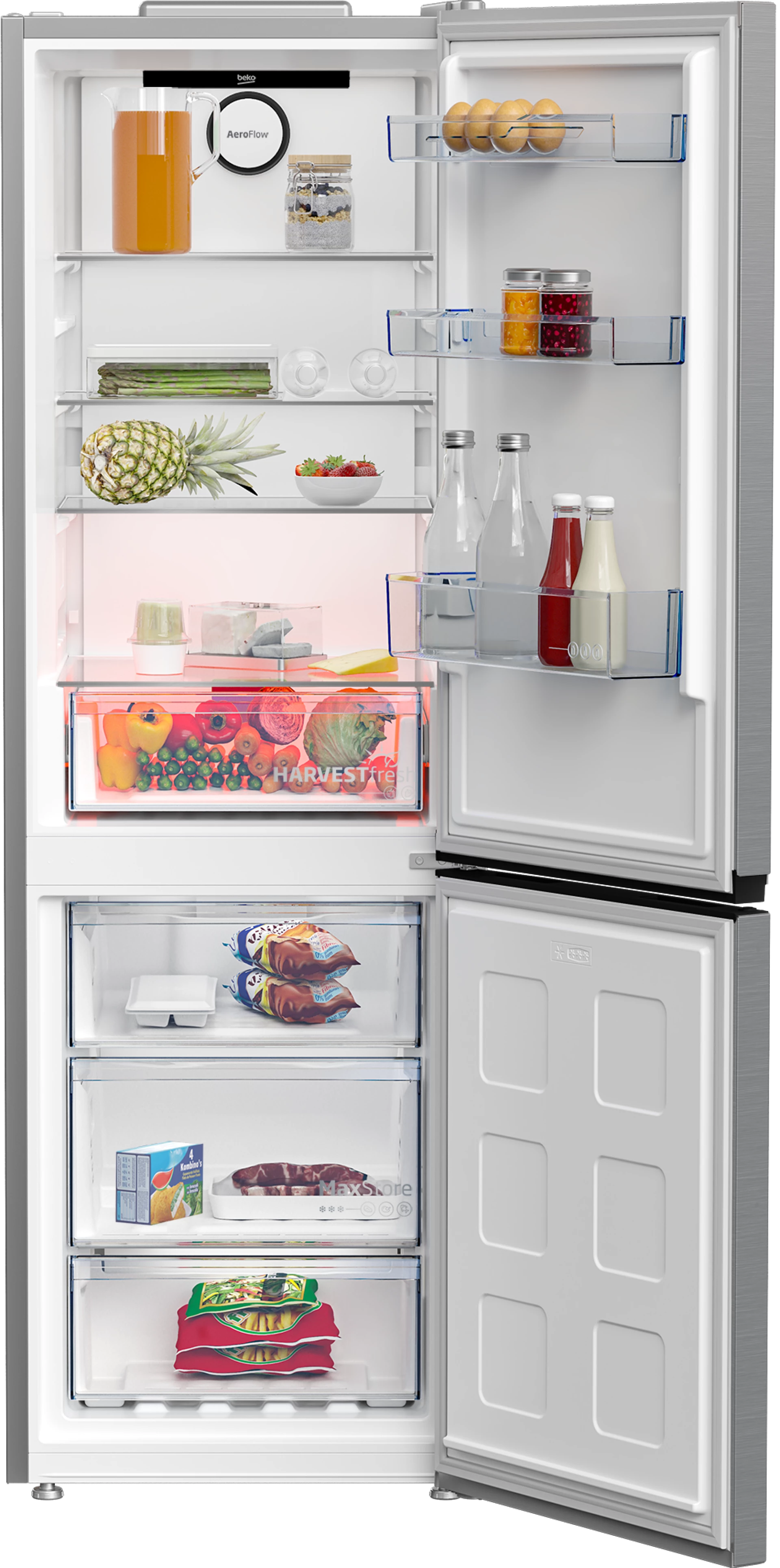 Beko Kombinovani frižider B3RCNA364HDXB 