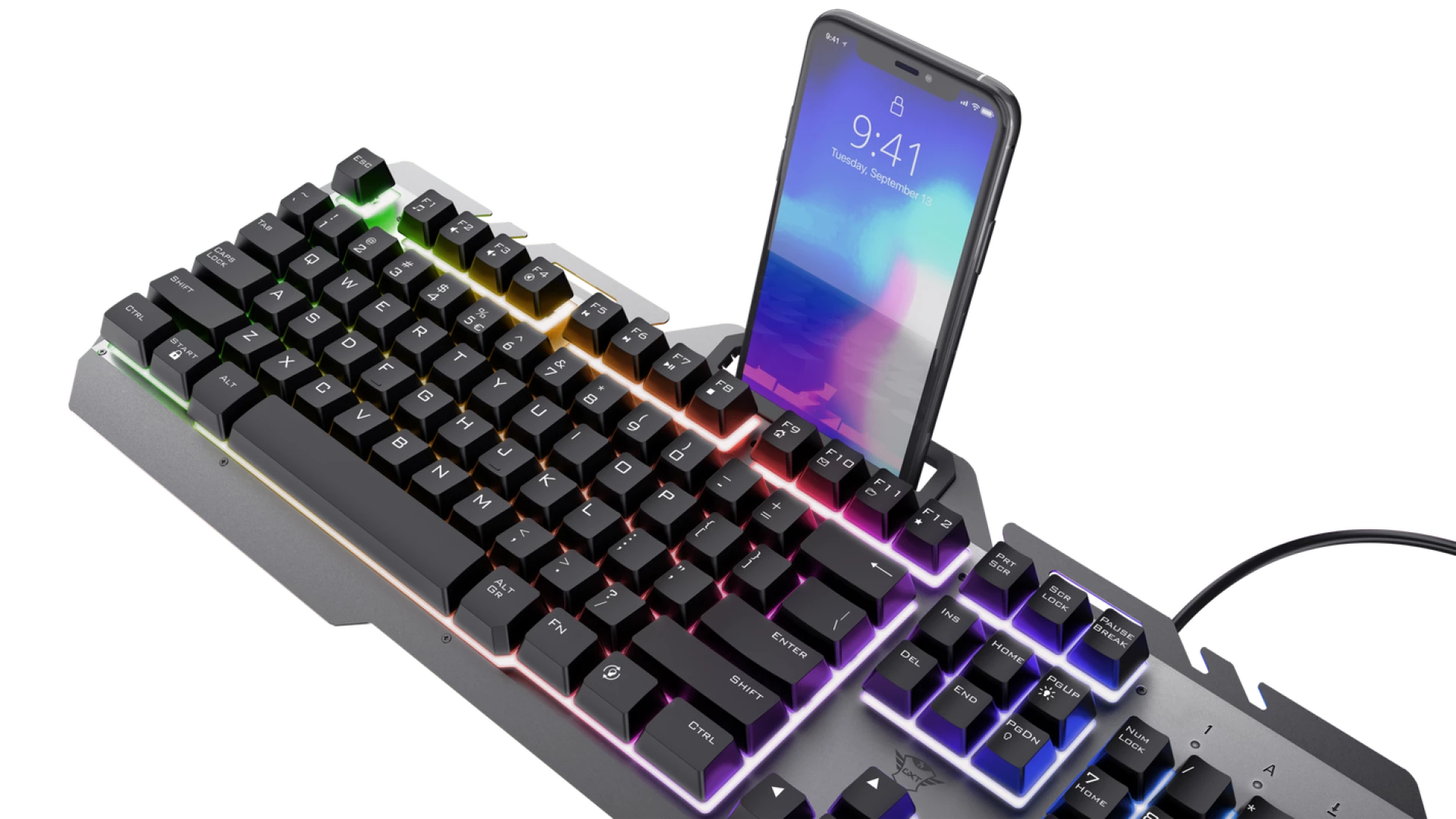 TRUST GXT 853 ESCA METAL TASTATURA US