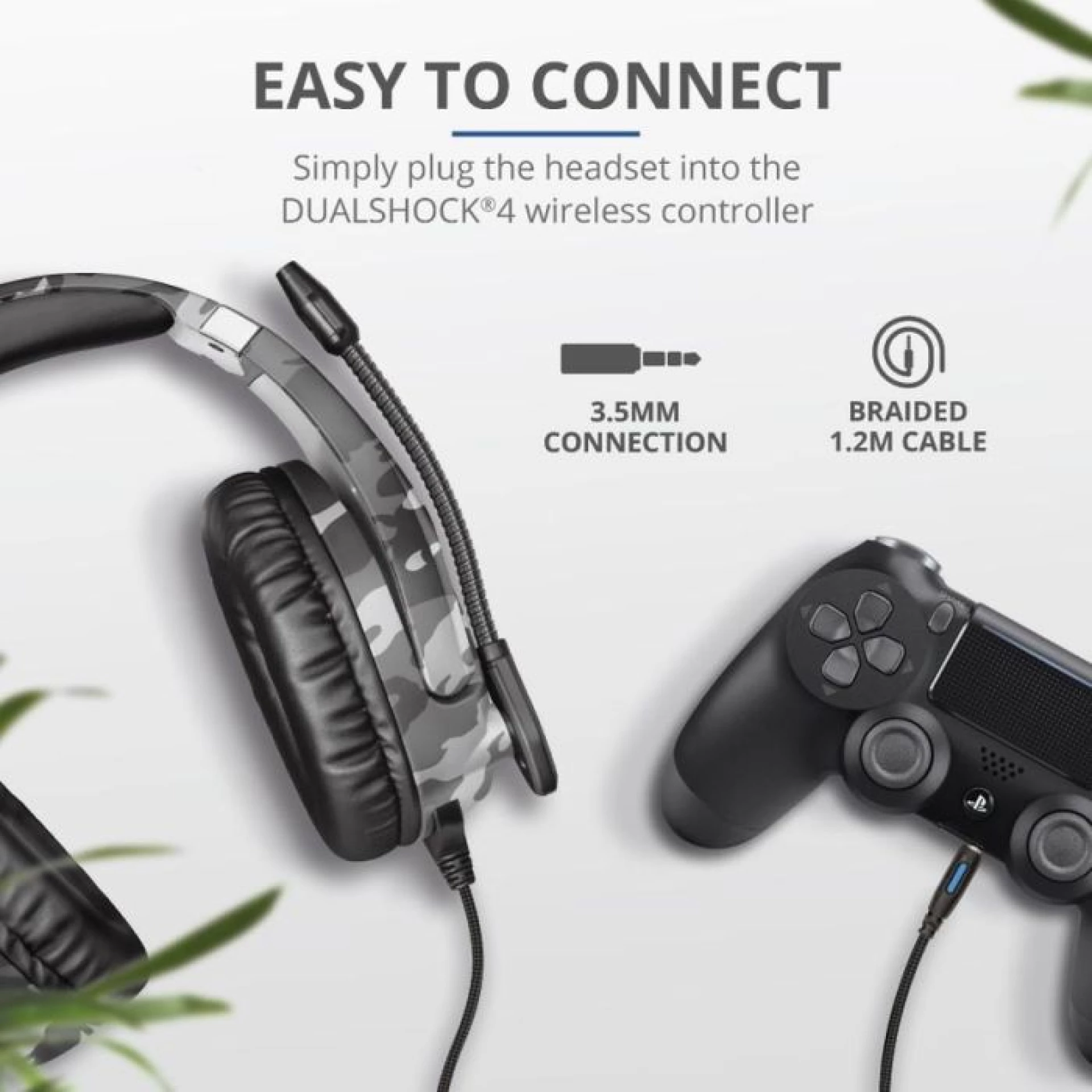 Trust Gejmerske slušalice GXT488 FORZE-G PS4 