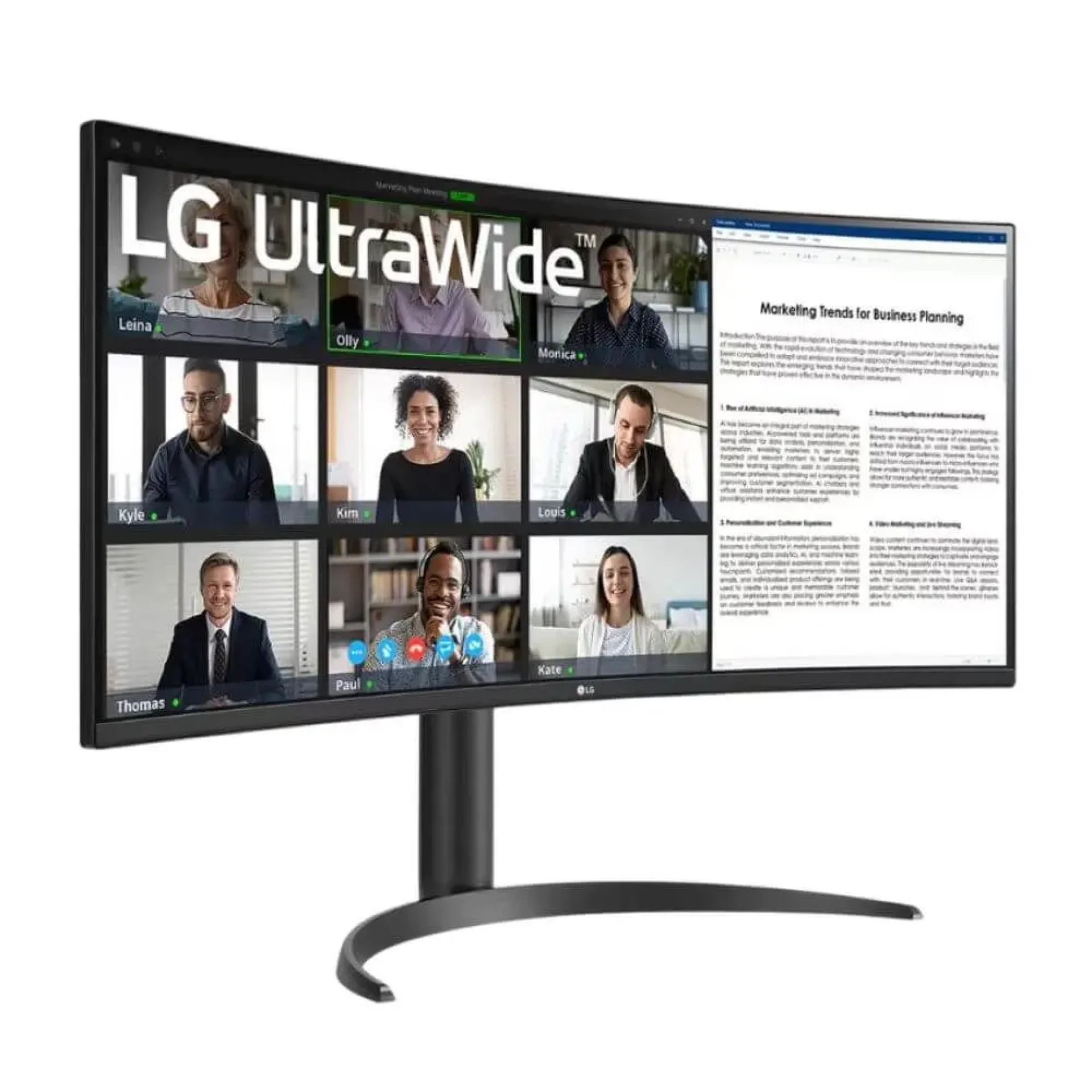 LG Monitor 34WR55QK-B VA 34"