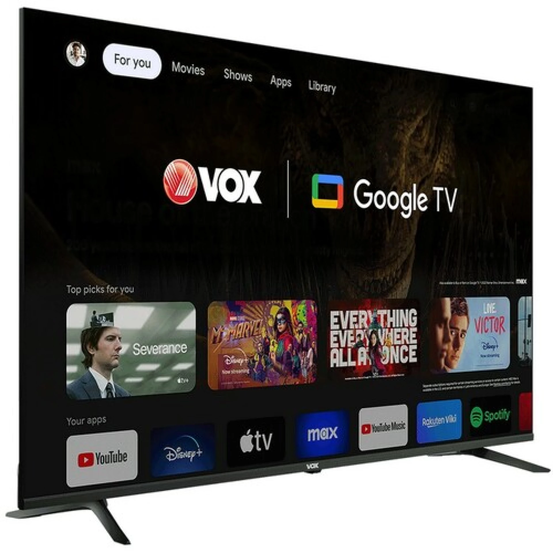 Vox 50VAU754B Smart TV 50" 4K Ultra HD Android
