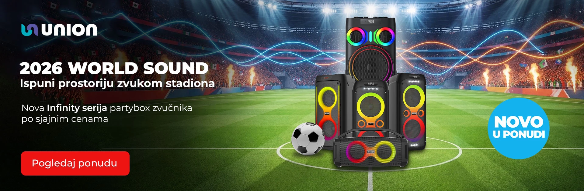 Union partybox zvučnici