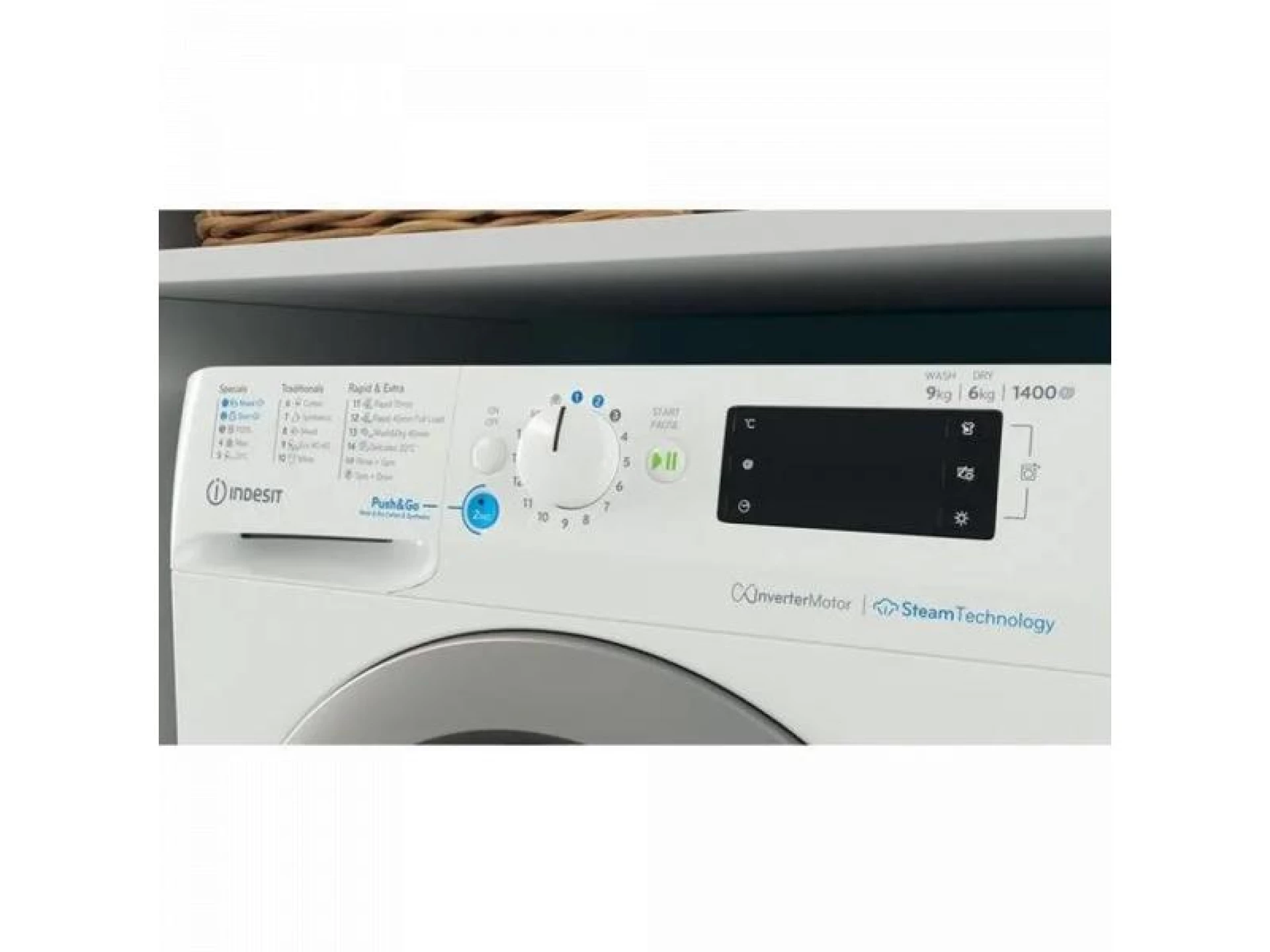 Indesit Mašina za pranje i sušenje veša BDE 96436 EWSV EE
