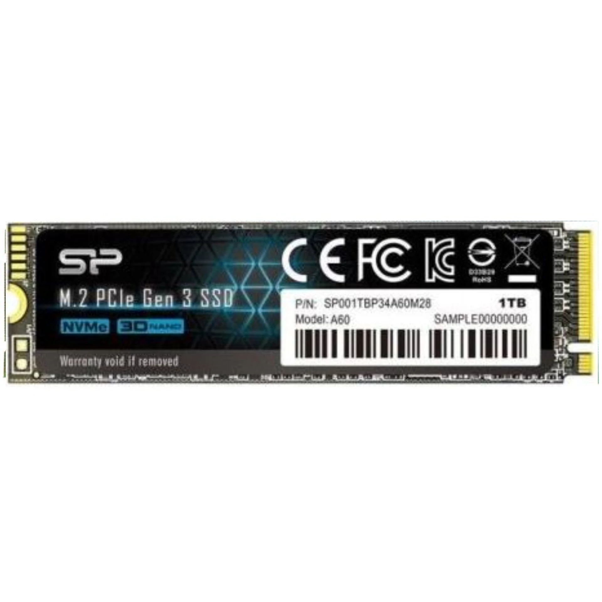 Silicon Power 512GB M.2 P34A80 (SP512GBP34A80M28) SSD dsil PCIe 3.0