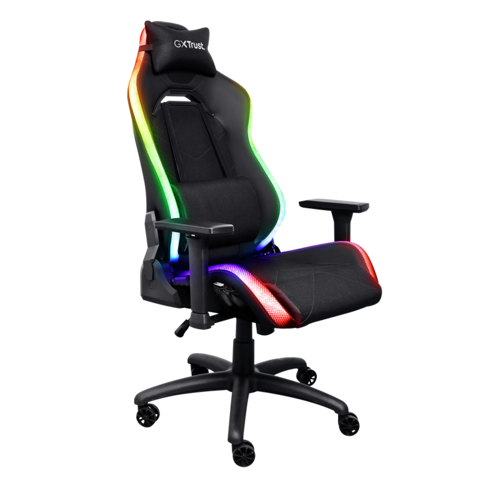 TRUST GAMING STOLICA GXT 719 RUYA RGB (25185) CRNA