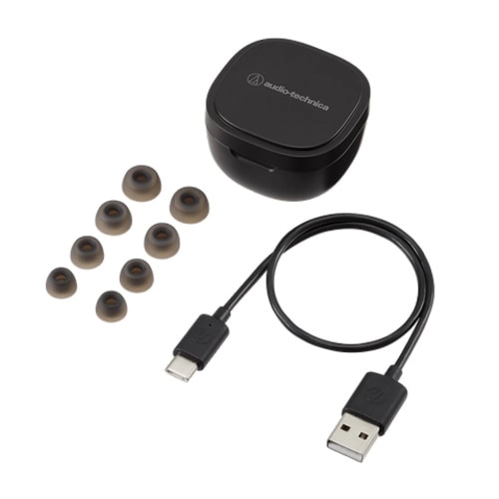Audio-Technica ATH-SQ1TWBK crne bežične slušalice