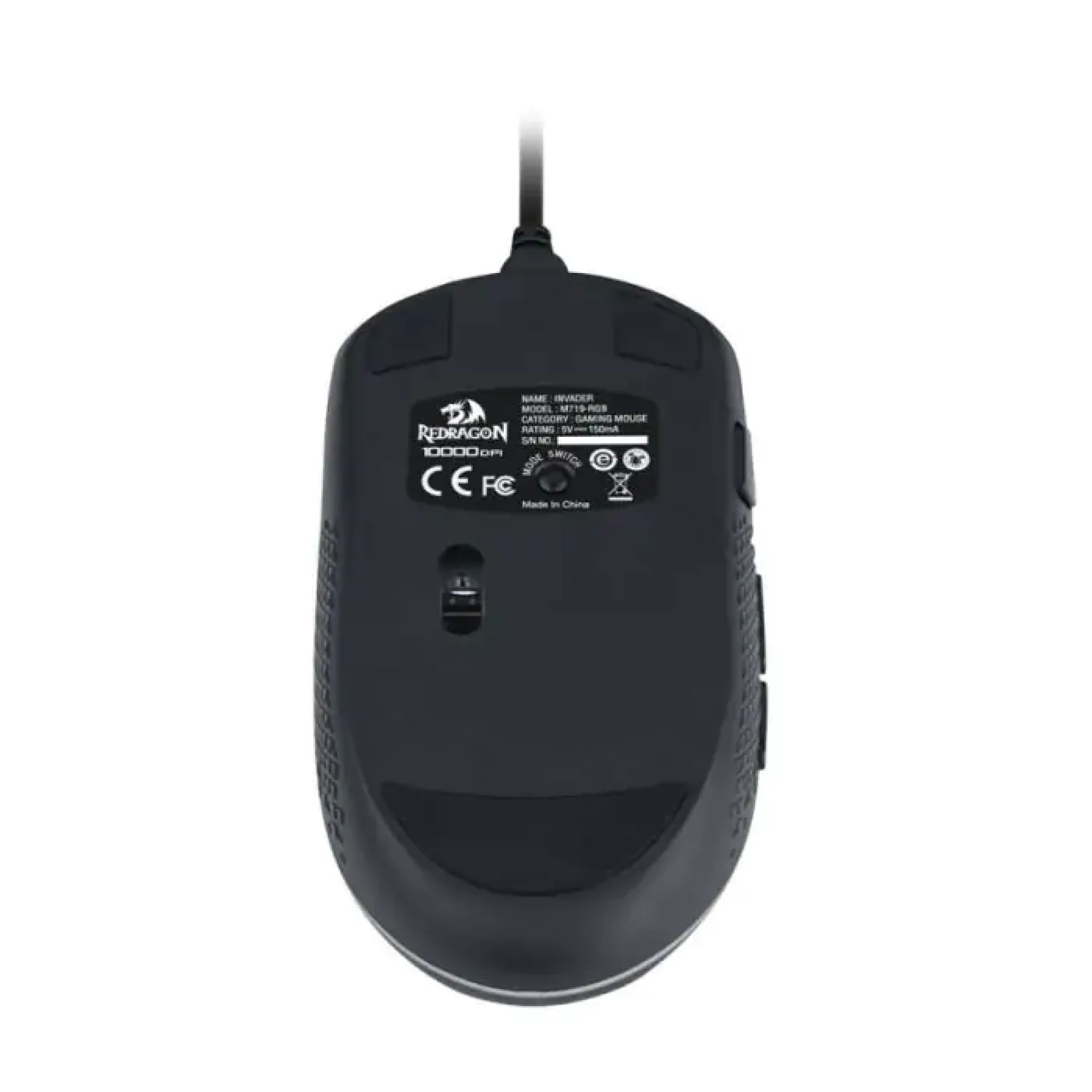 Redragon Invader M719 Gejmerski miš crni