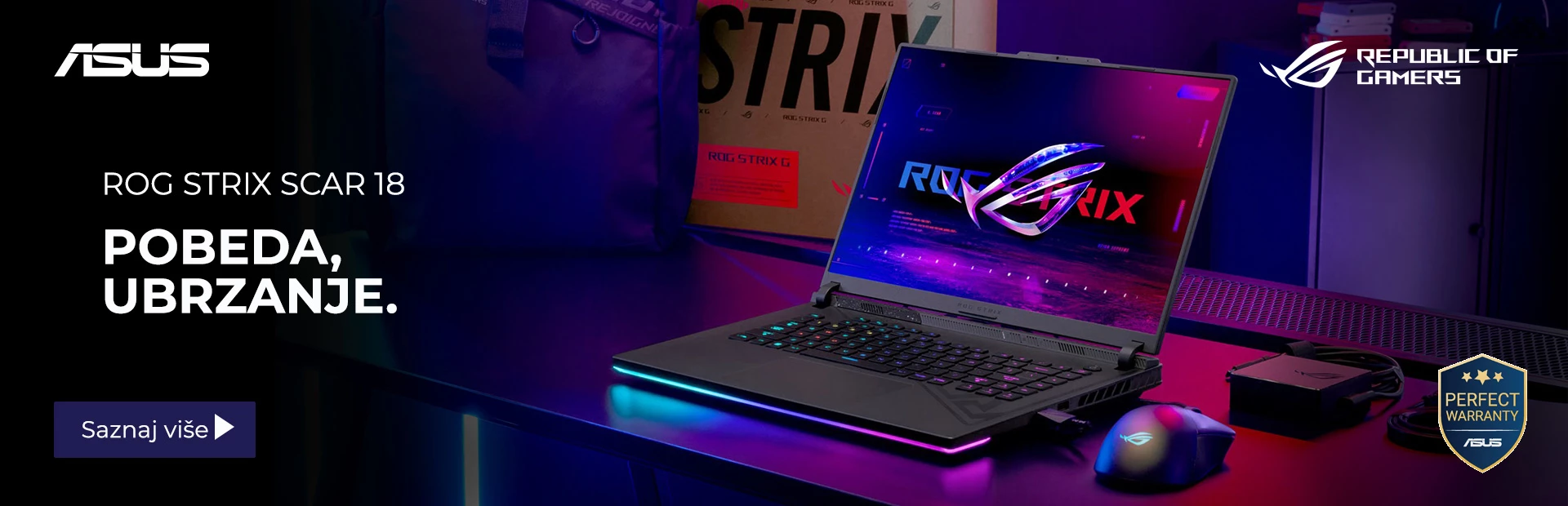 Gaming laptop bez premca