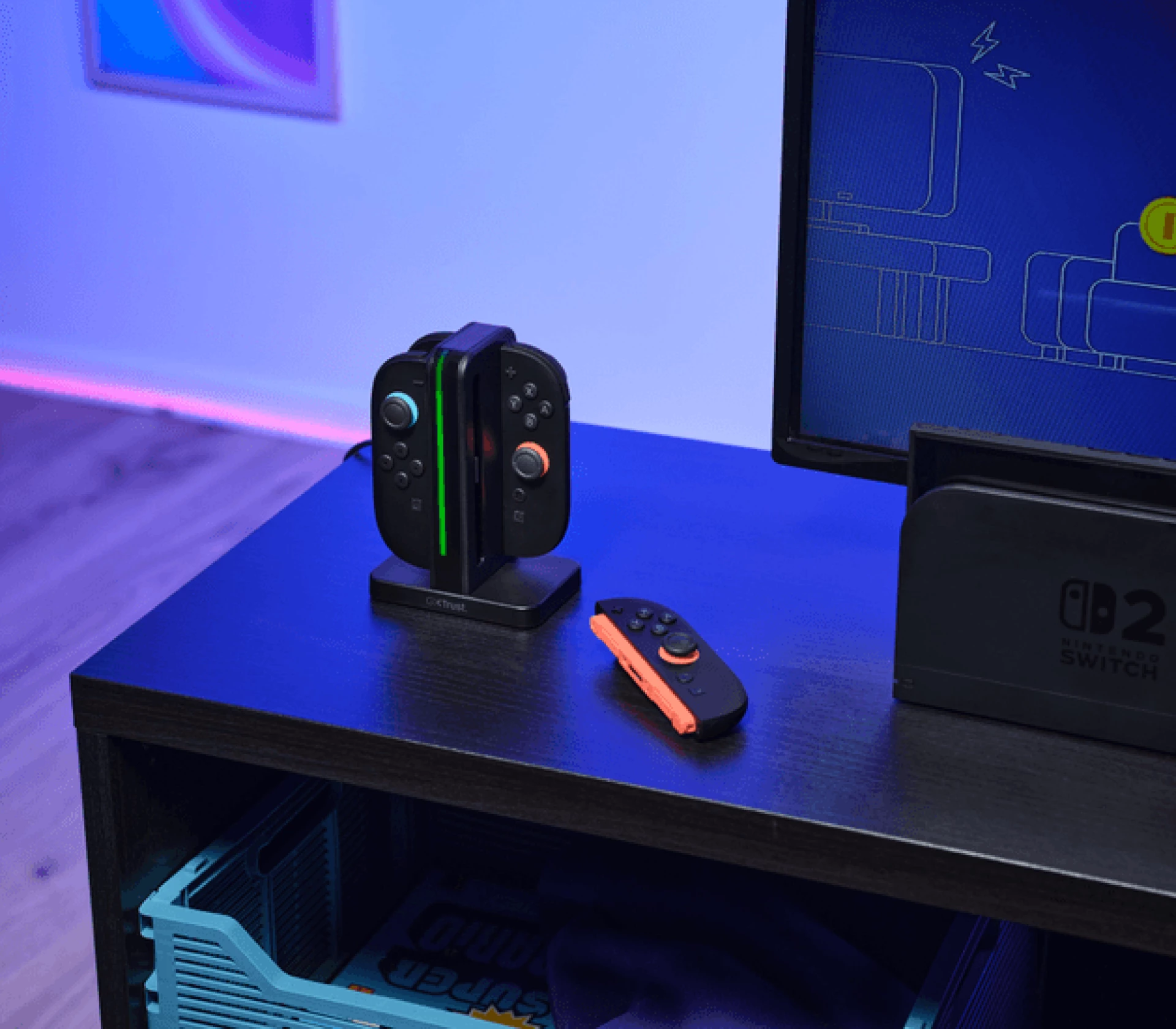 Trust Charging dock za Joy-Con 2 GXT1256 