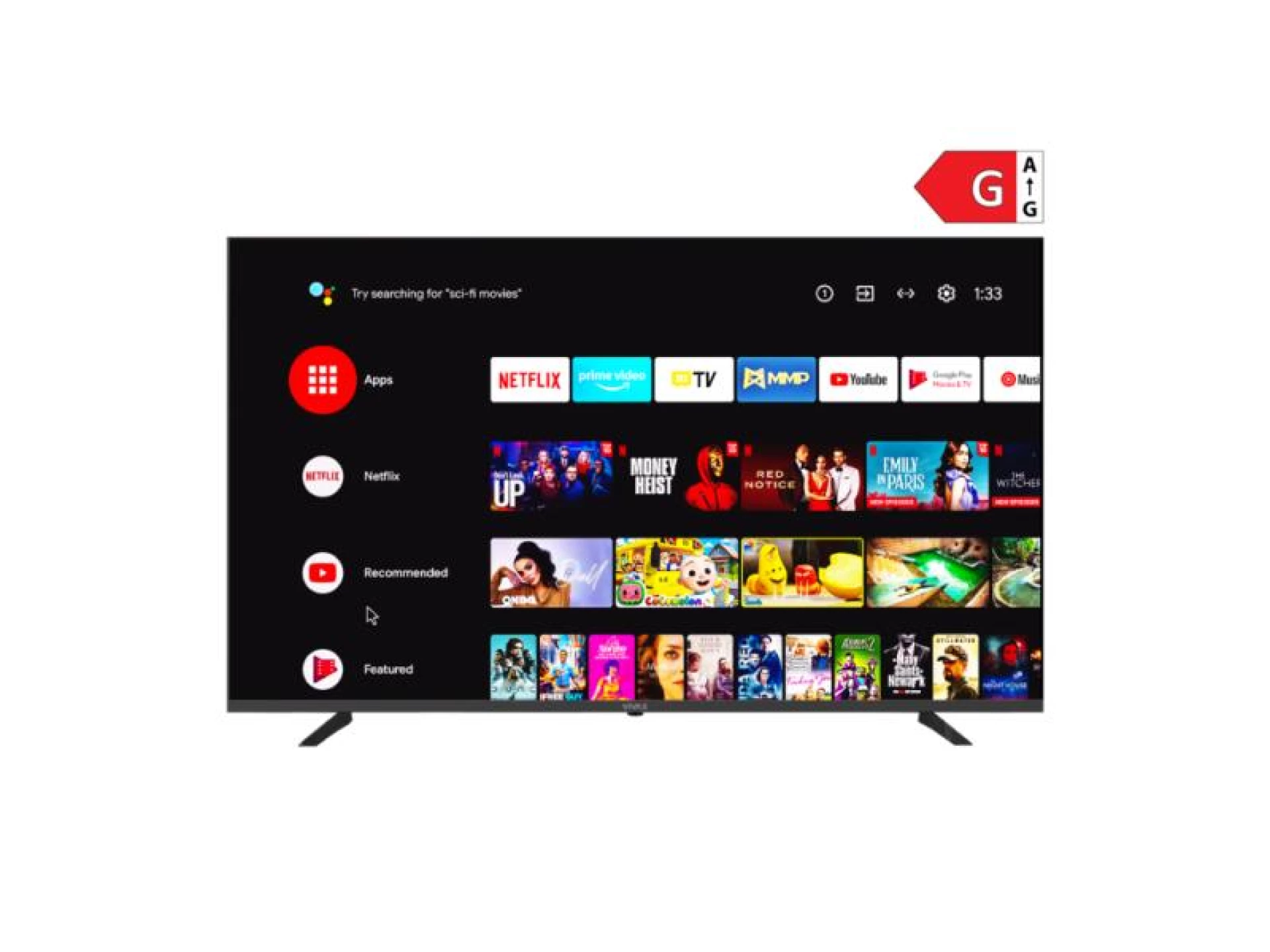 Vivax 58UHD10K Smart TV 58" 4K Ultra HD